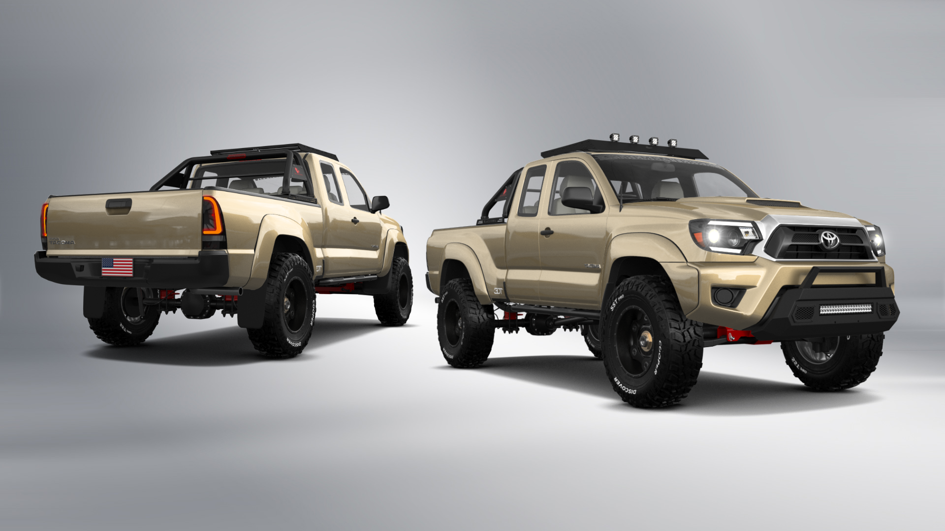 Toyota Tacoma Access Cab 6.2 ft box Pickup Truck 2012