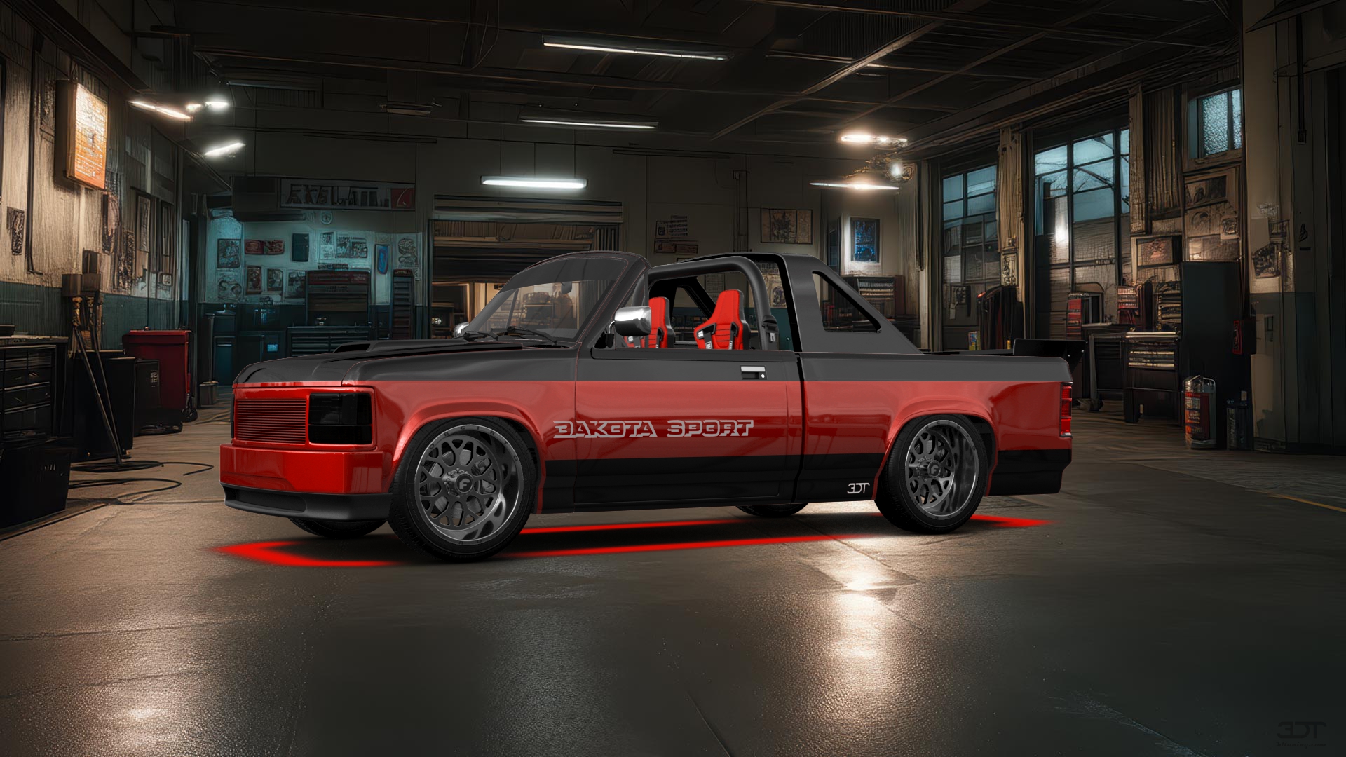 Dodge Dakota Regular Cab 2 Door pickup truck 1987 tuning
