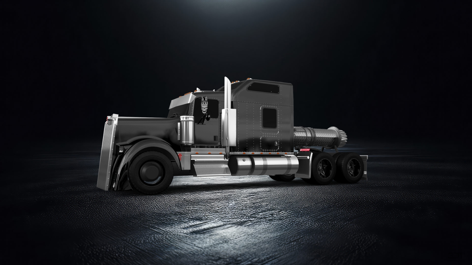 Kenworth W900 Sleeper Cab Truck 2015