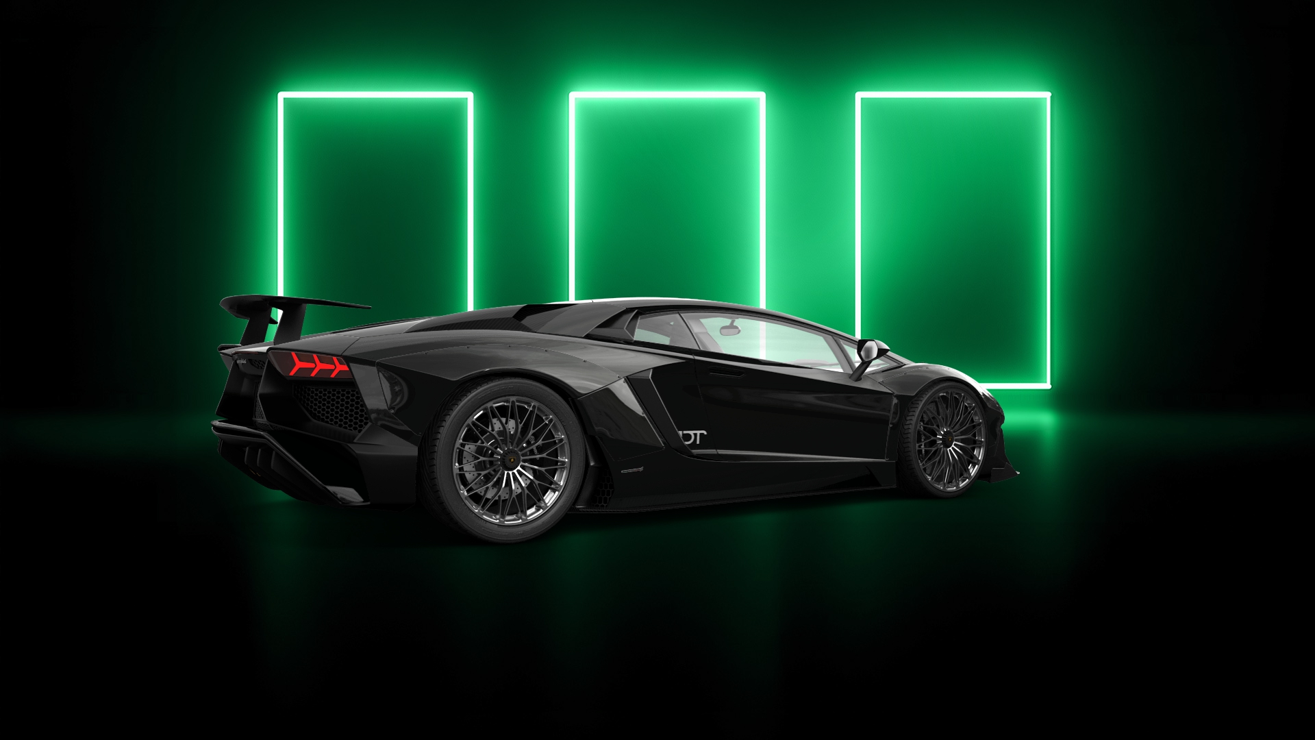 Lamborghini Aventador 2 Door Coupe 2012 tuning