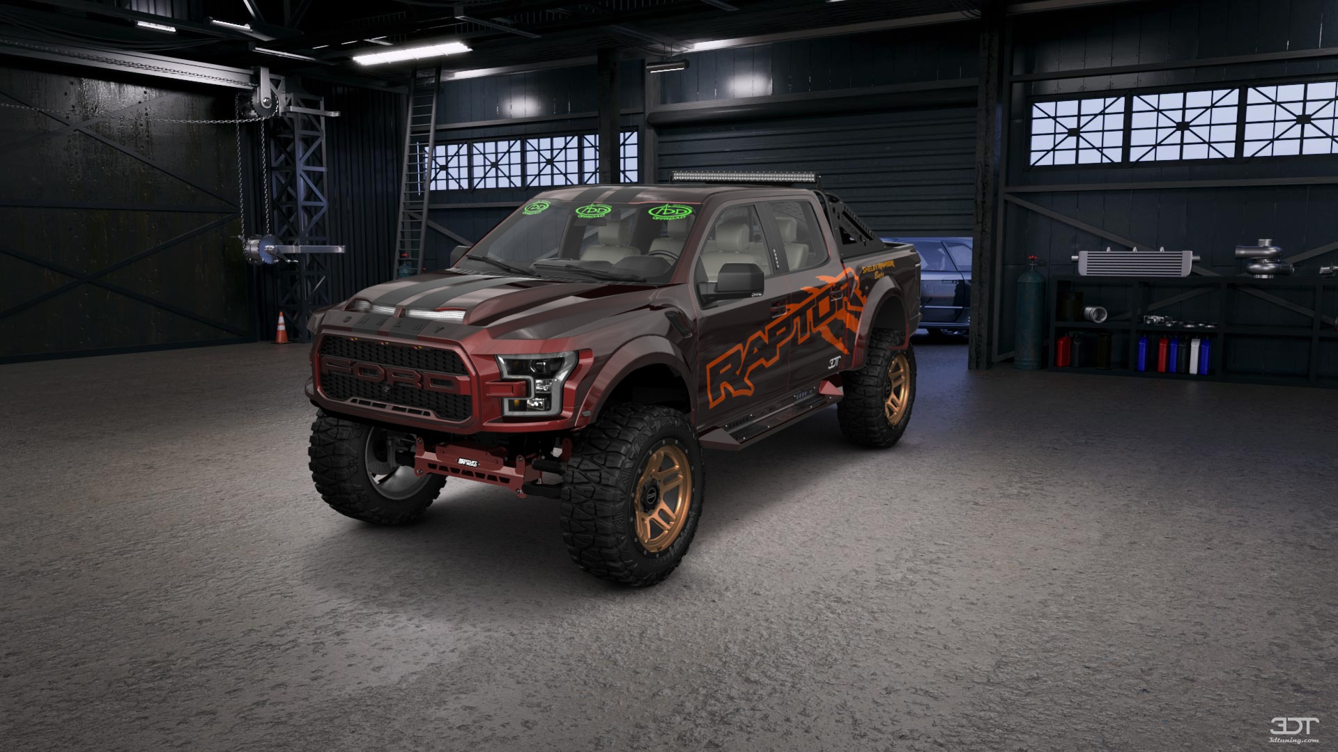 Ford F-150 Raptor 4 Door pickup truck 2017 tuning