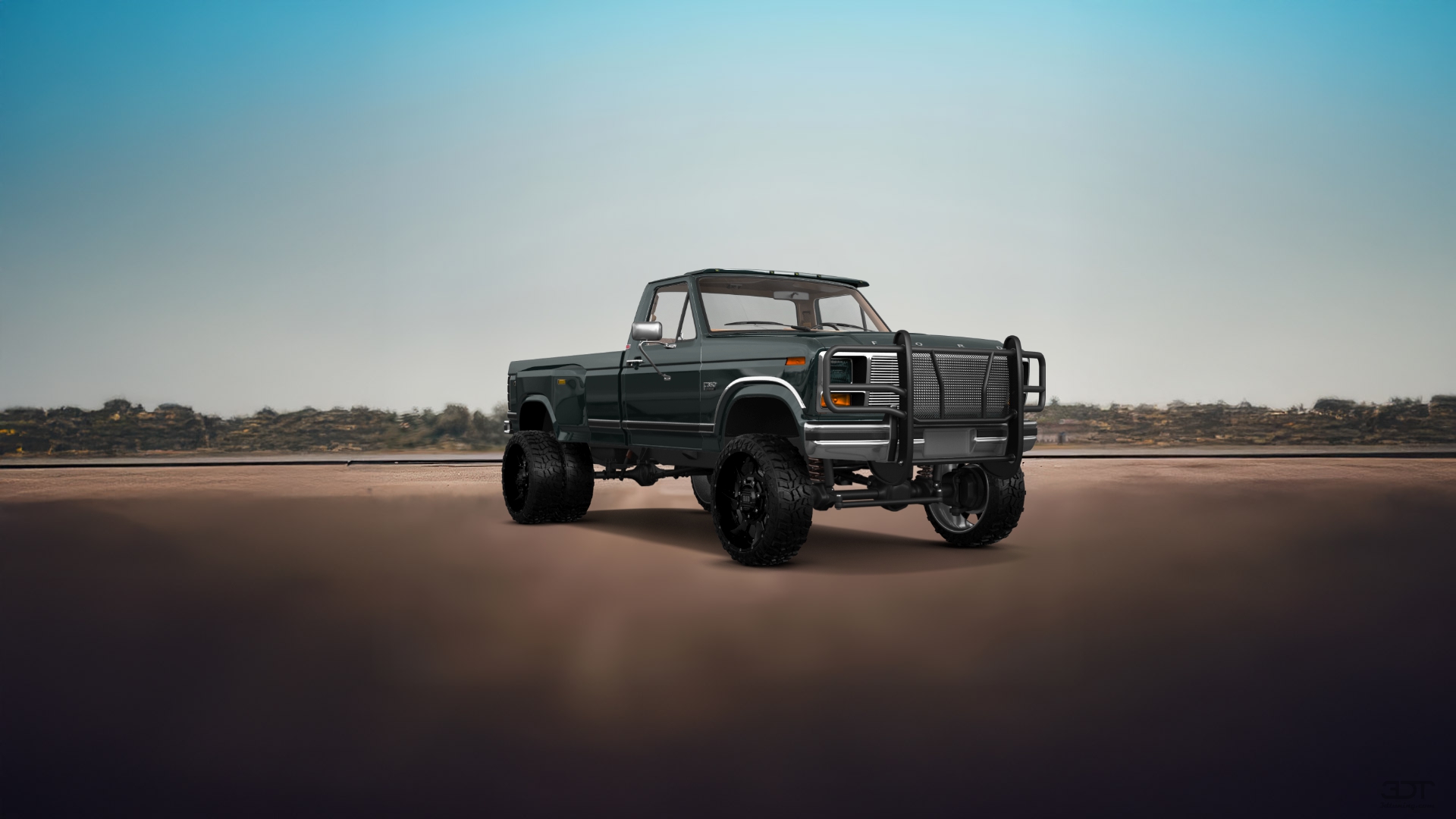 Ford F-350 Dually Regular Cab 2 Door pickup truck 1980