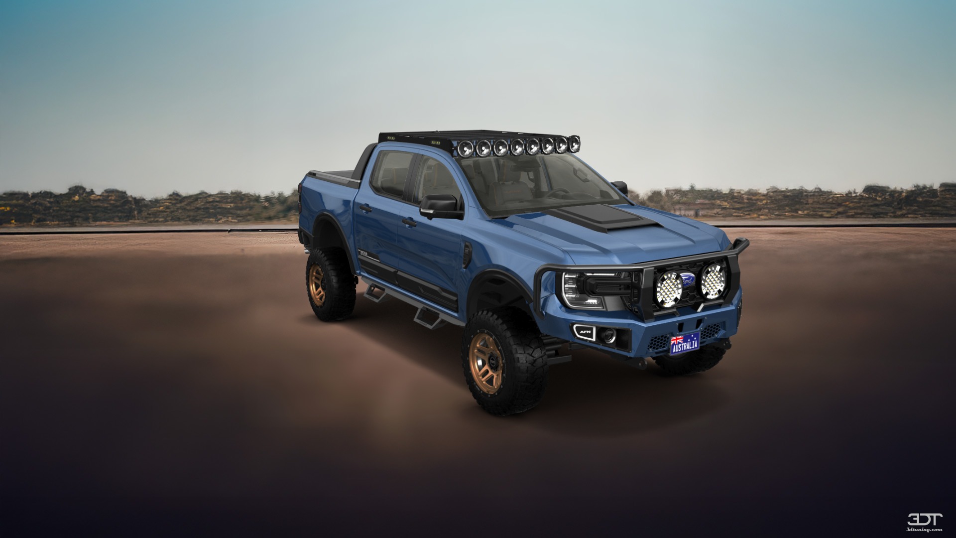 Ford Ranger 4 Door pickup truck 2022 tuning