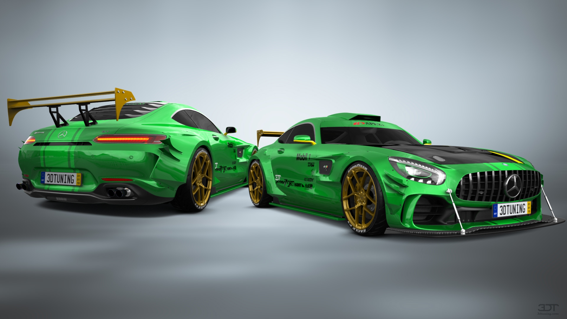 Mercedes AMG GT 2 door fastback coupe 2015 tuning