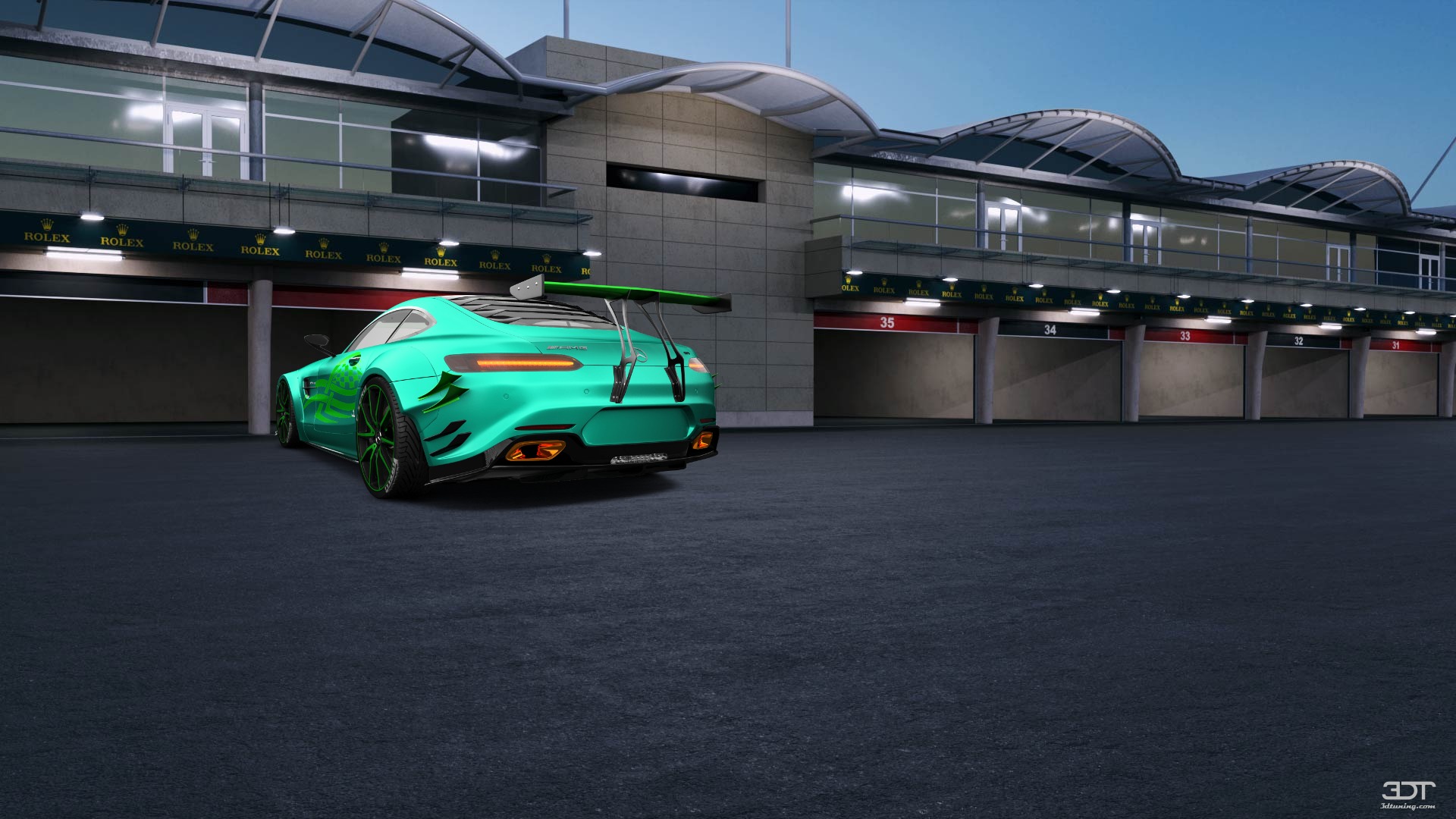 Mercedes AMG GT 2 door fastback coupe 2016