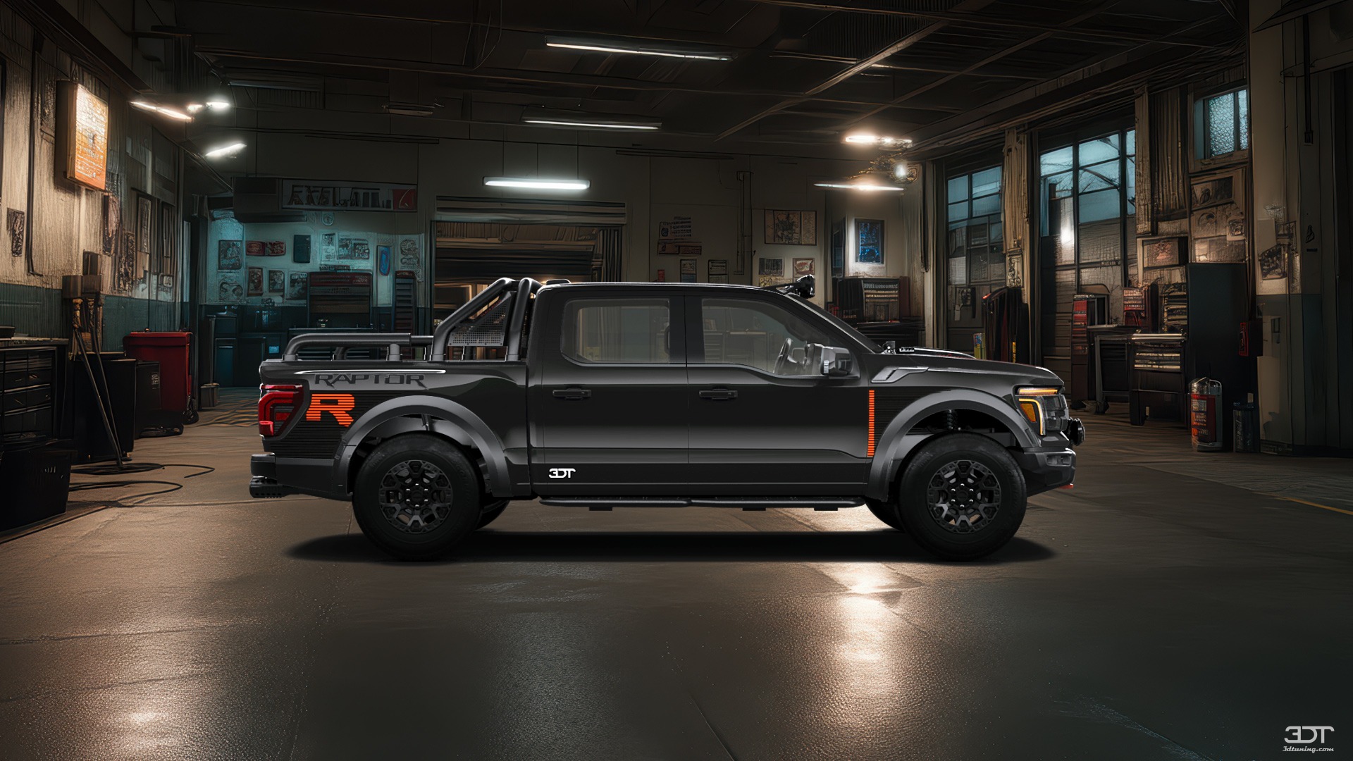 Ford F-150 Raptor 4 Door pickup truck 2024 tuning