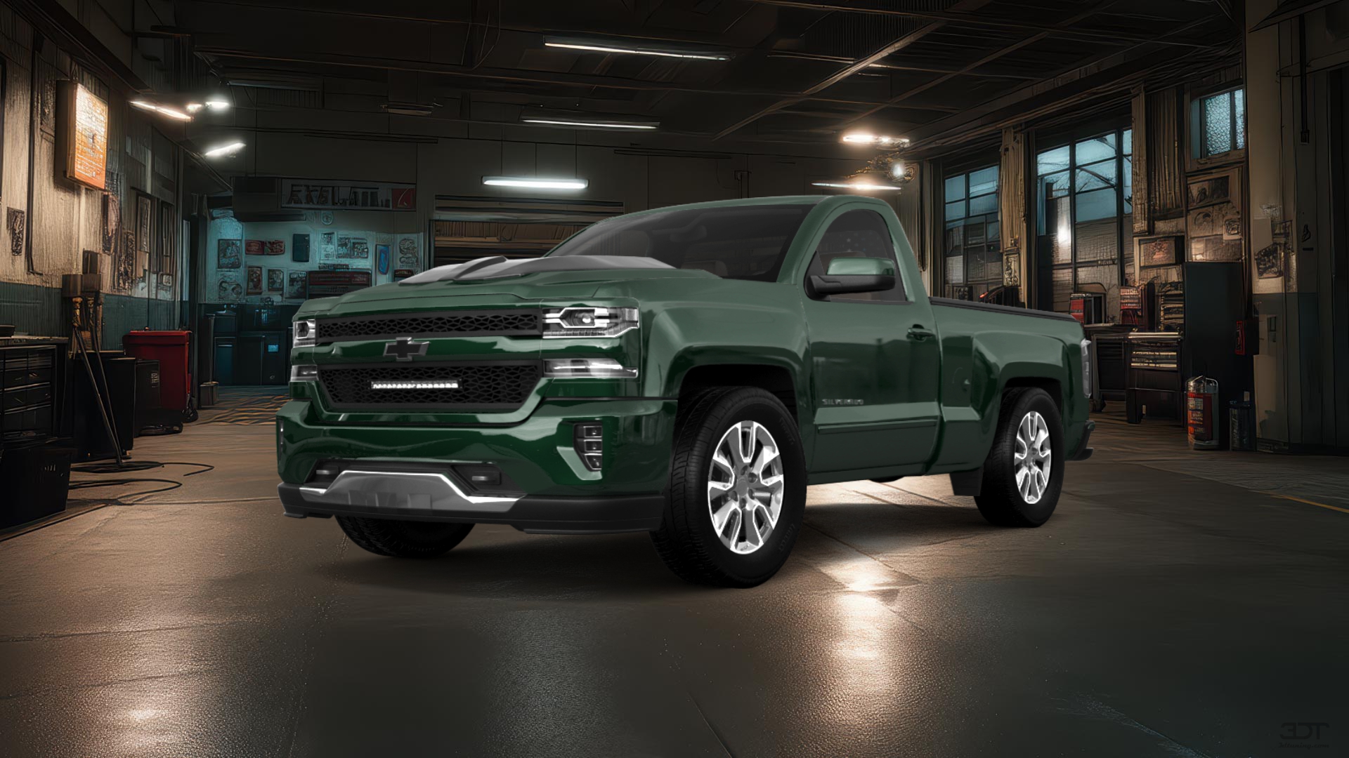 Chevrolet Silverado 1500 6.5 box 2 Door truck 2016 tuning