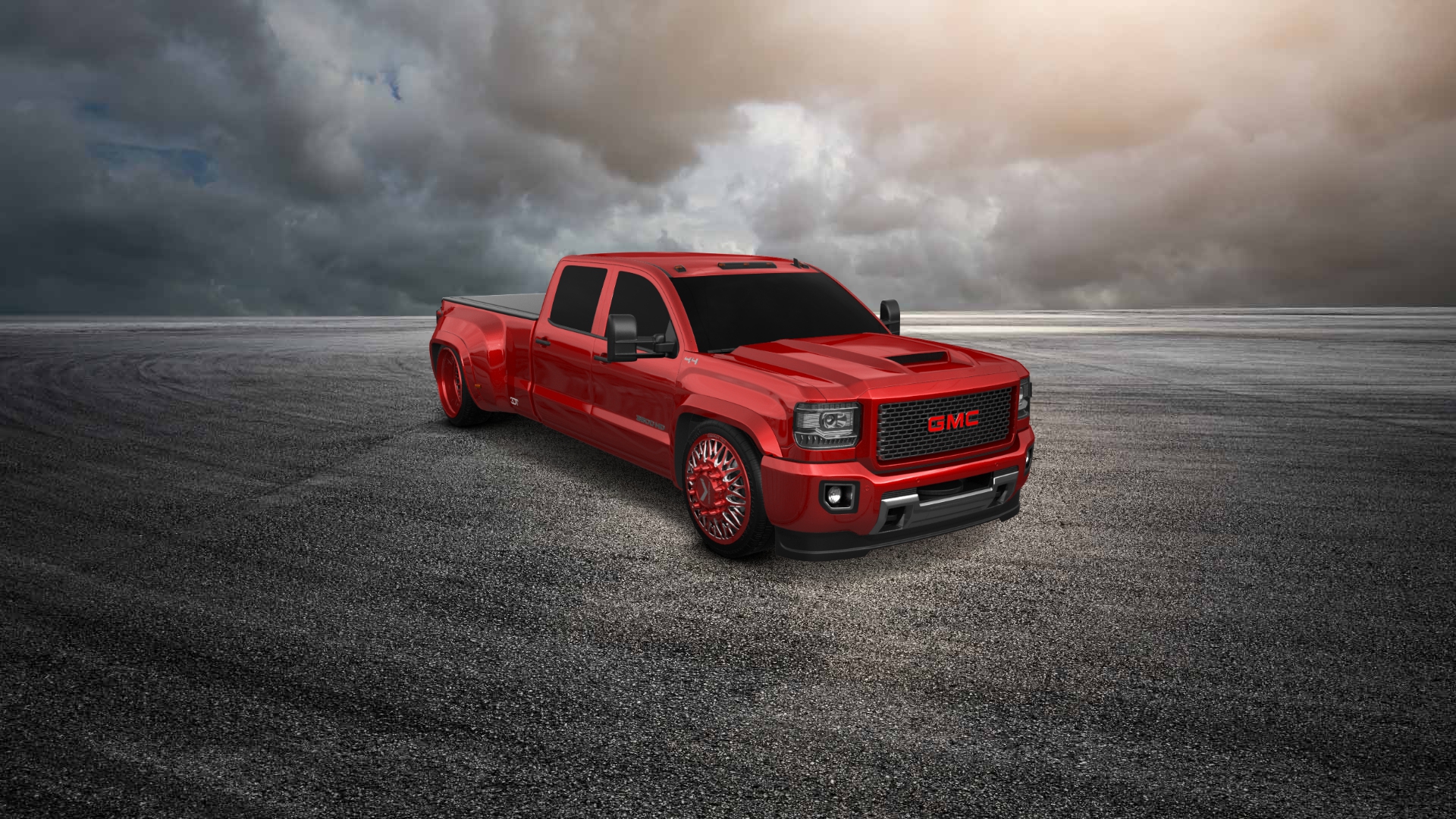 GMC Sierra 3500 HD Crew Cab 4 Door pickup truck 2015