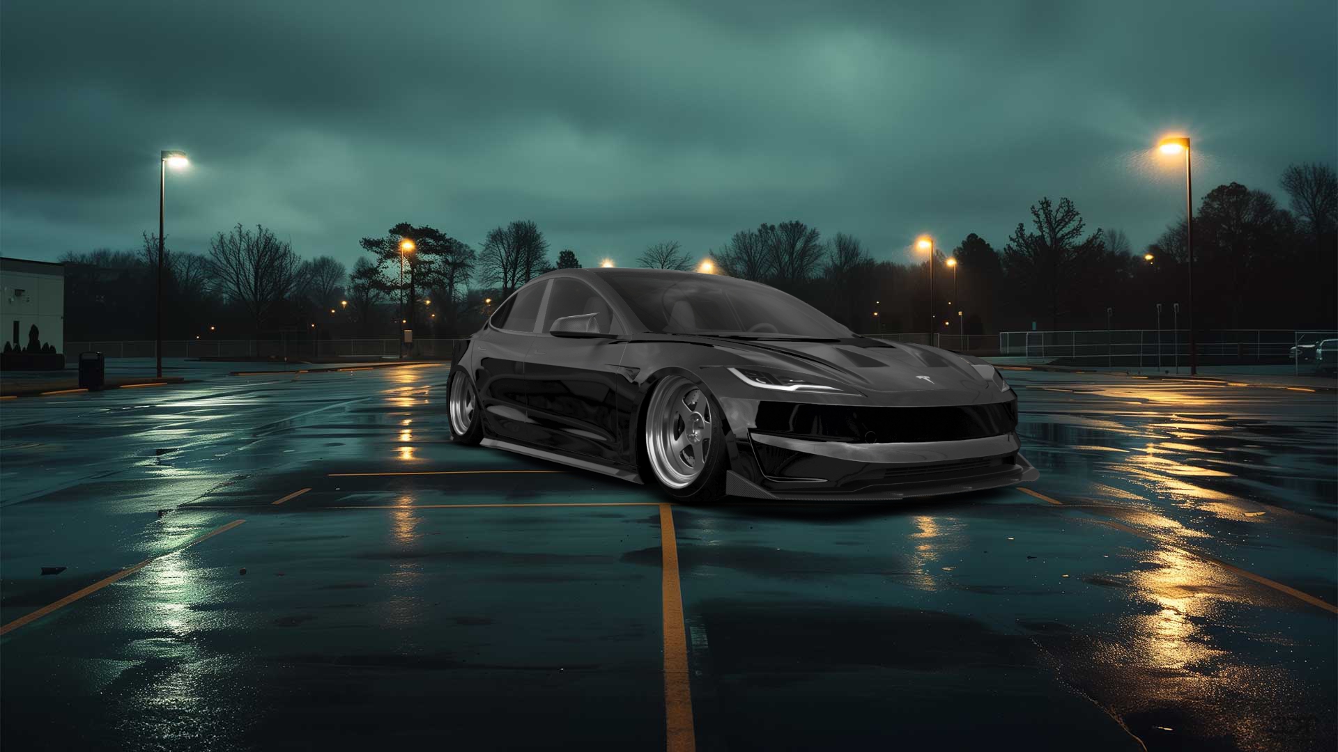 Tesla Model 3 4 Door Saloon 2023 tuning