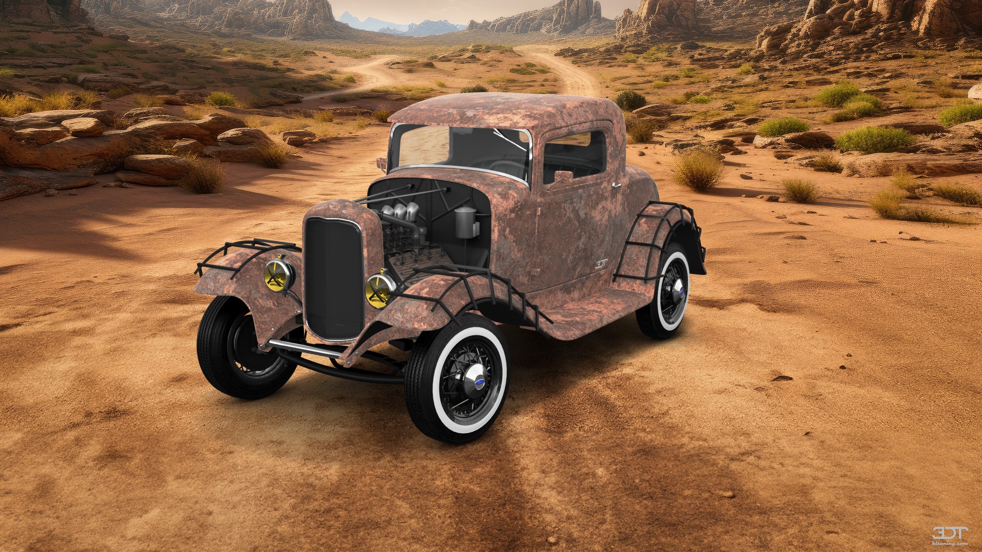 Ford Model B Deluxe 2 Door Coupe 1932 tuning