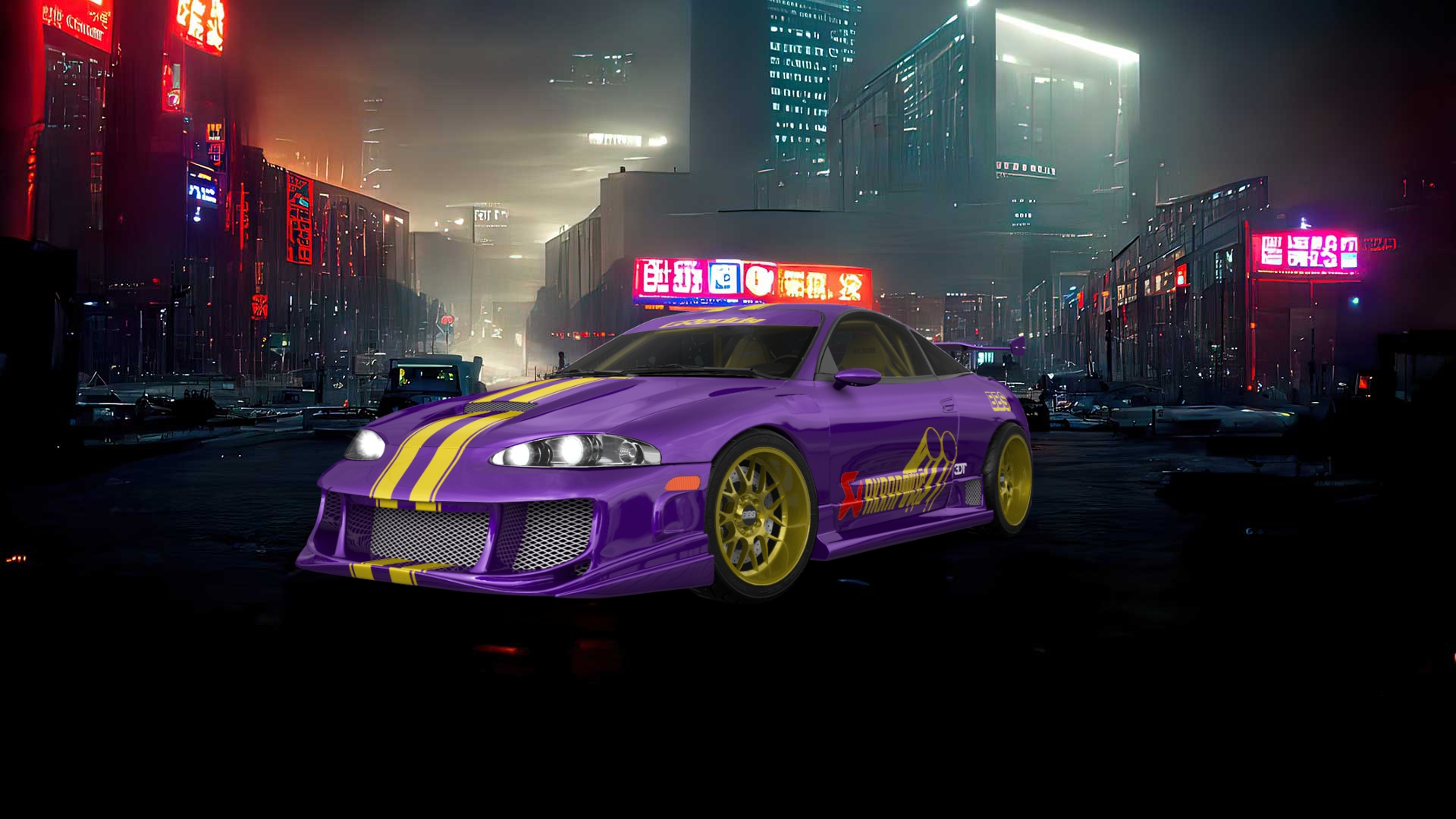 Mitsubishi Eclipse GSX Coupe 1995 tuning