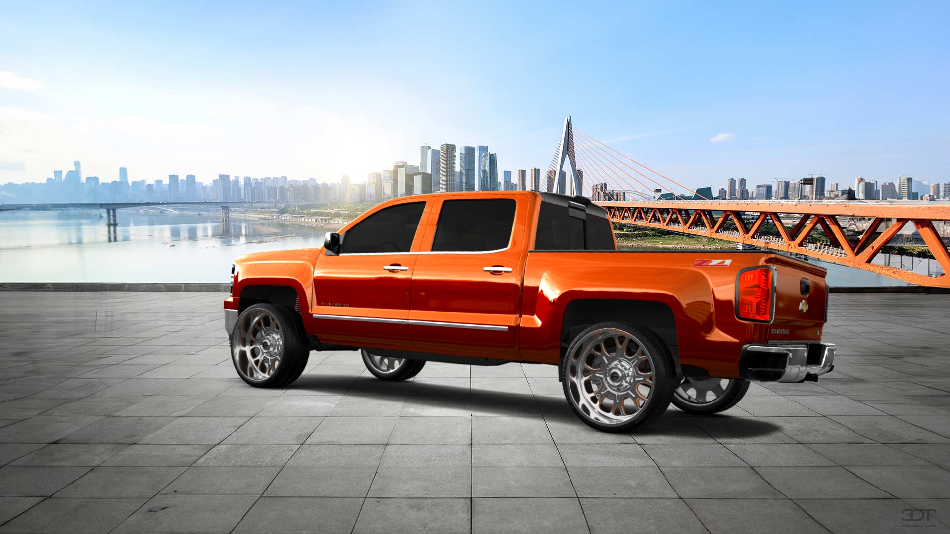 Chevrolet Silverado 1500 4 Door pickup truck 2014 tuning
