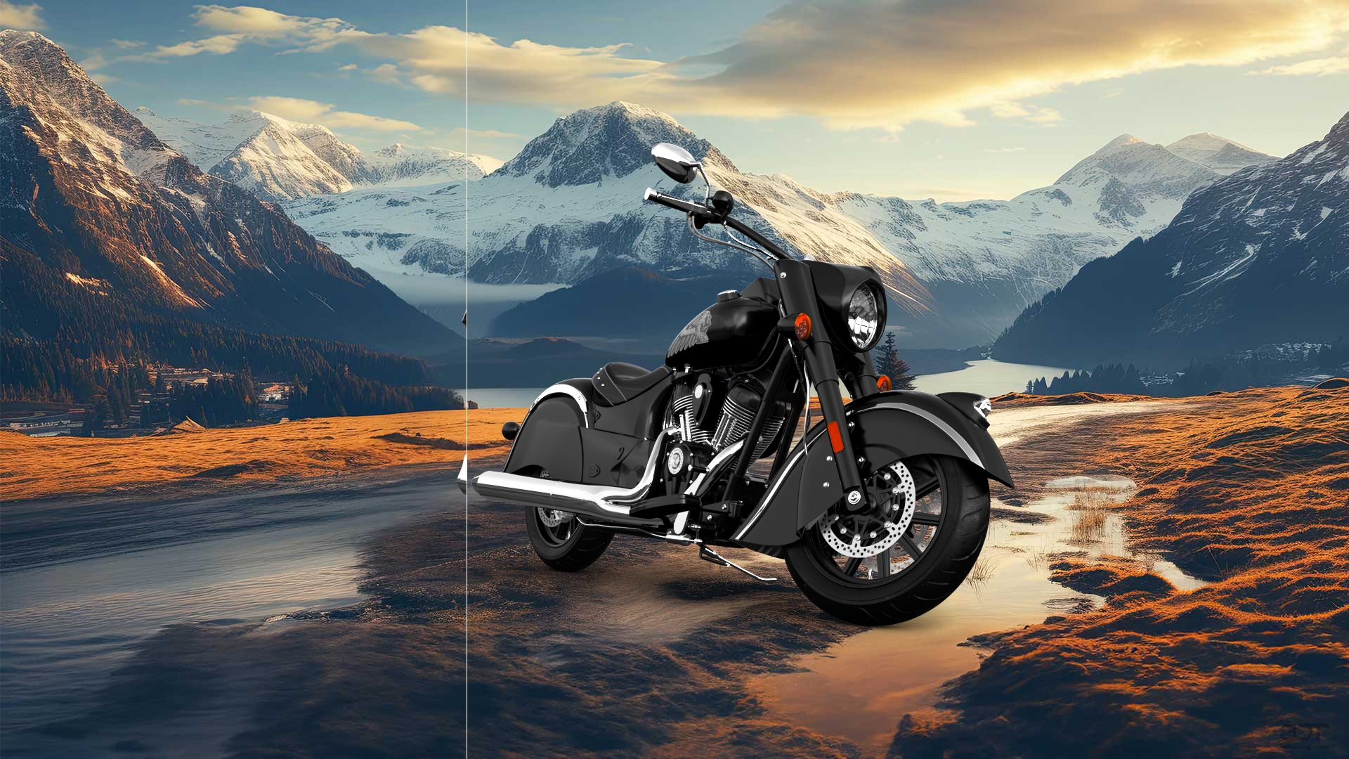 Indian Chief Dark Horse Cruiser 2016 Images