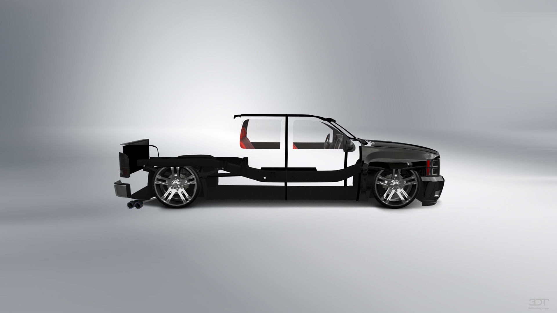 Chevrolet Silverado 1500 Crew Cab 4 Door pickup truck 2007