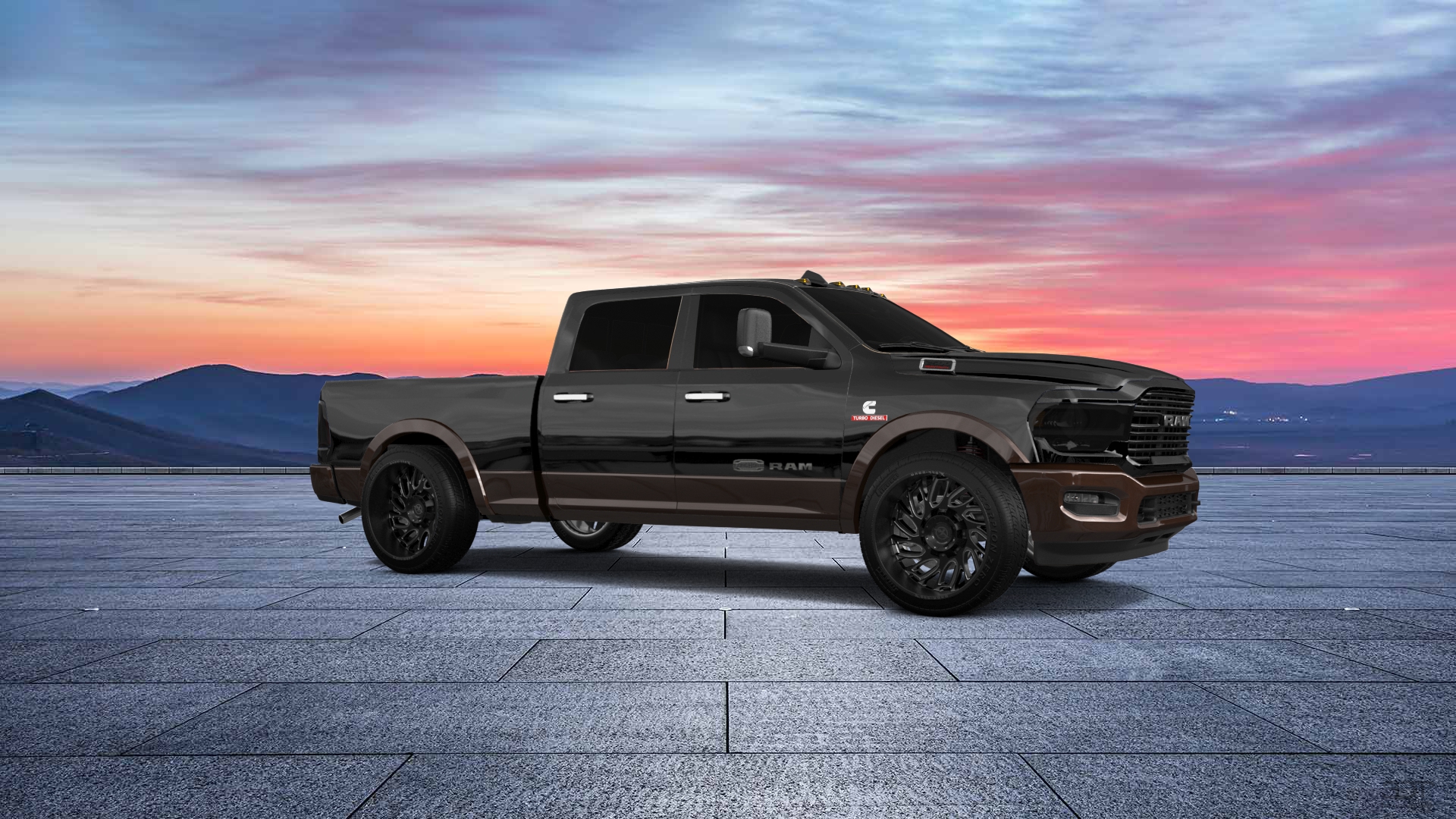 Dodge Ram 2500 4 Door pickup truck 2020 tuning