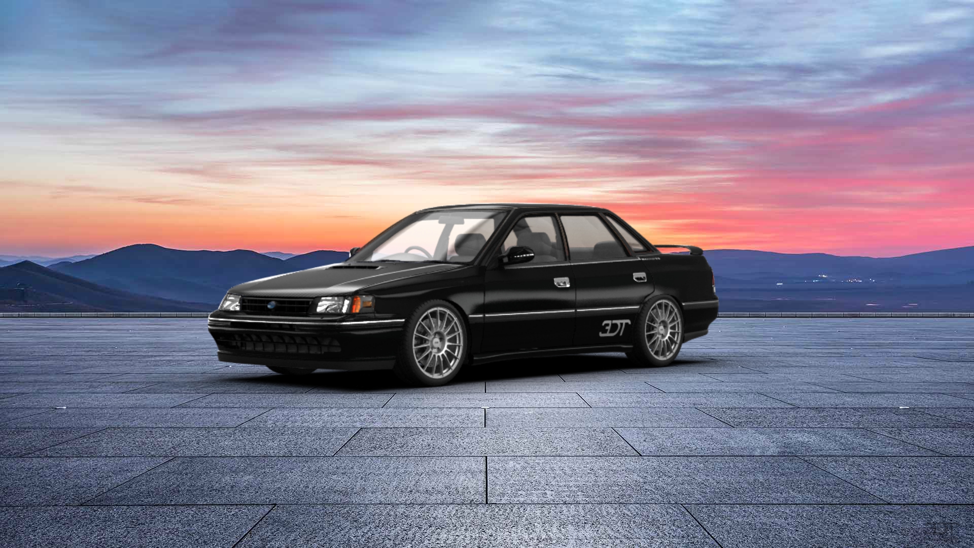 Subaru Legacy sedan 1990