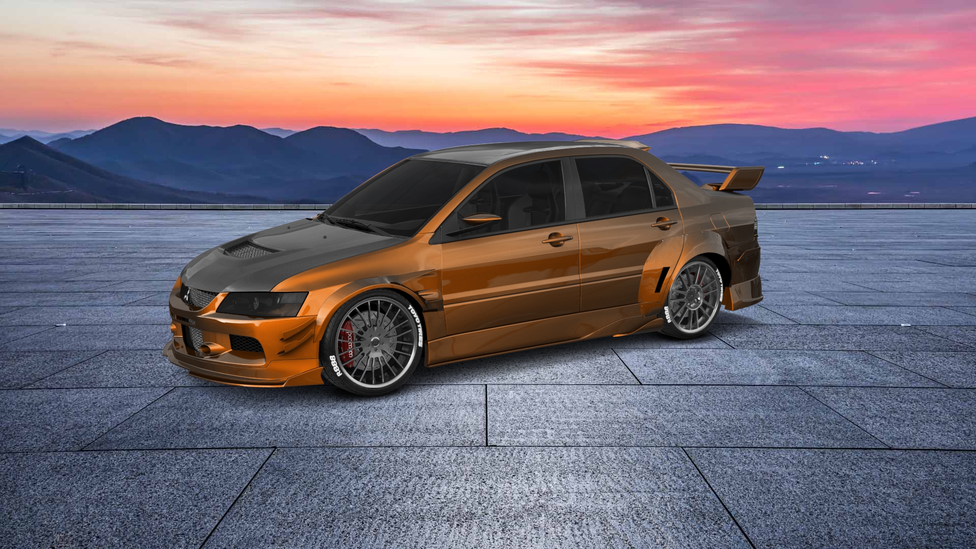 Mitsubishi Lancer Evo IX 4 Door Saloon 2005 Images