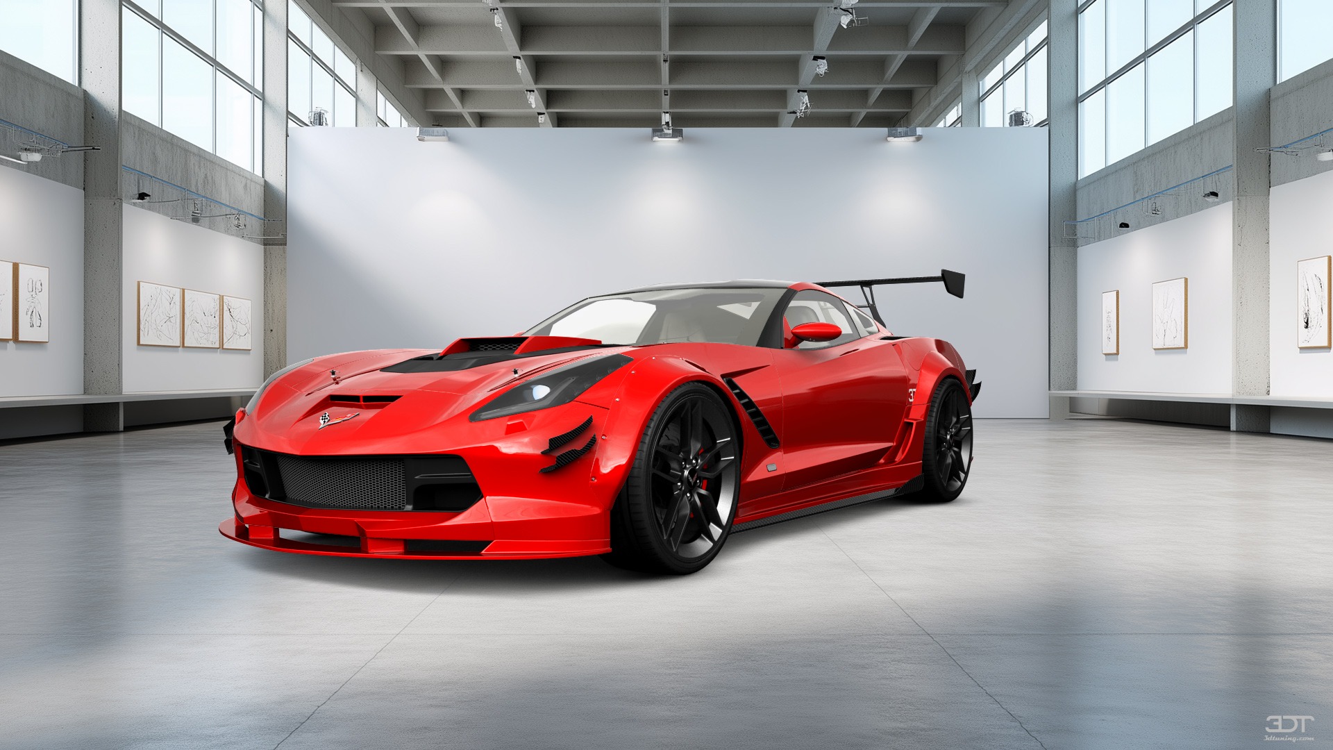 Chevrolet Corvette C7 2 Door Coupe 2015 tuning