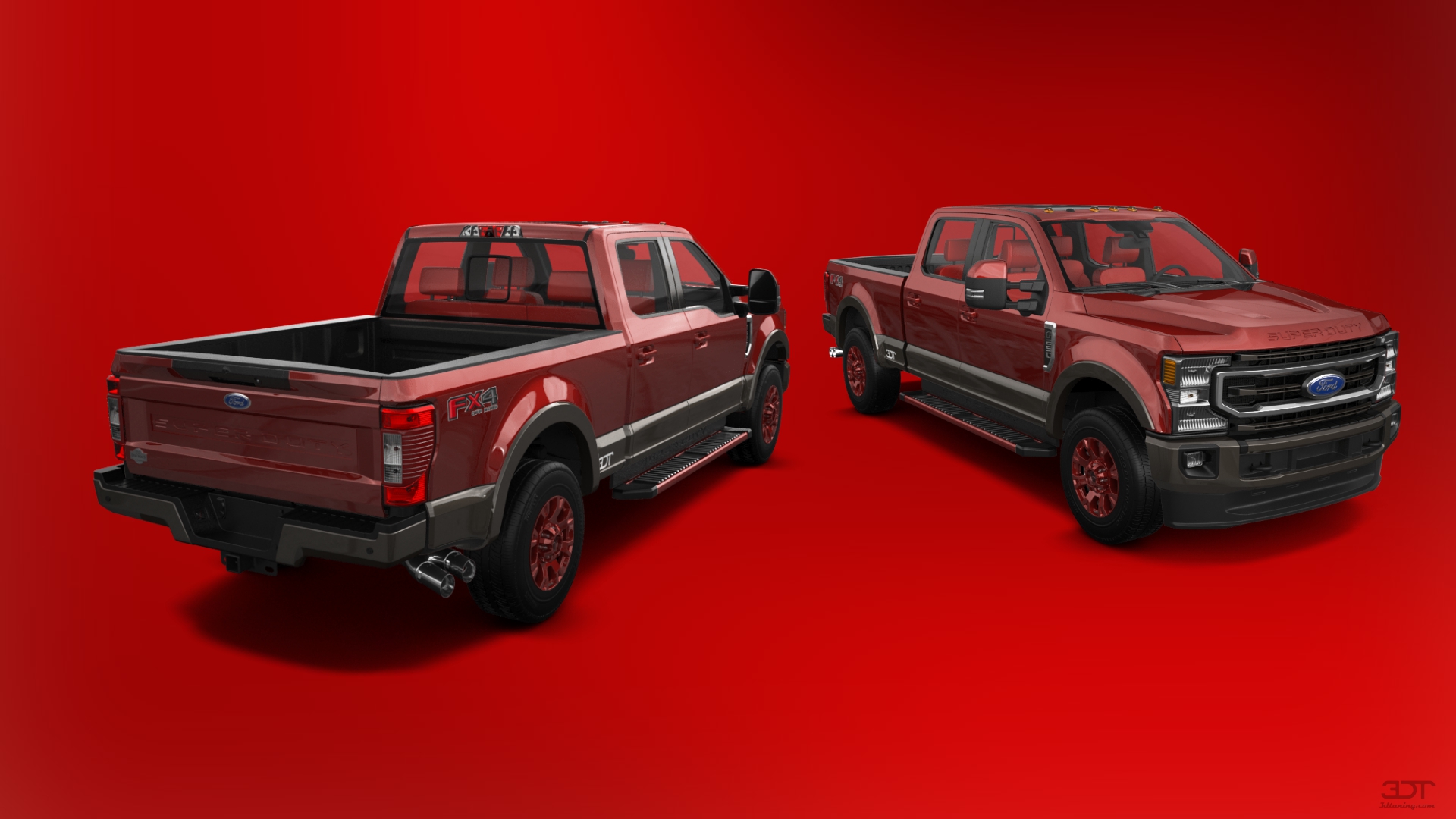 Ford F-250 4 Door pickup truck 2021 tuning