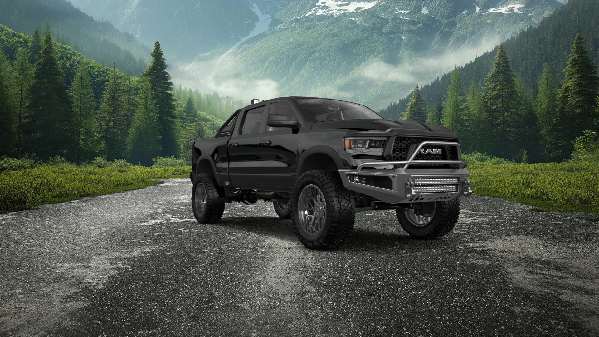 Dodge Ram 1500 Crew Cab 6.4' box 4 Door Truck 2020