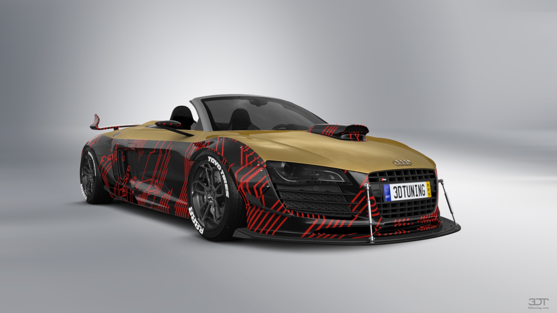 Audi R8 Spyder 2 Door Convertible 2008 tuning
