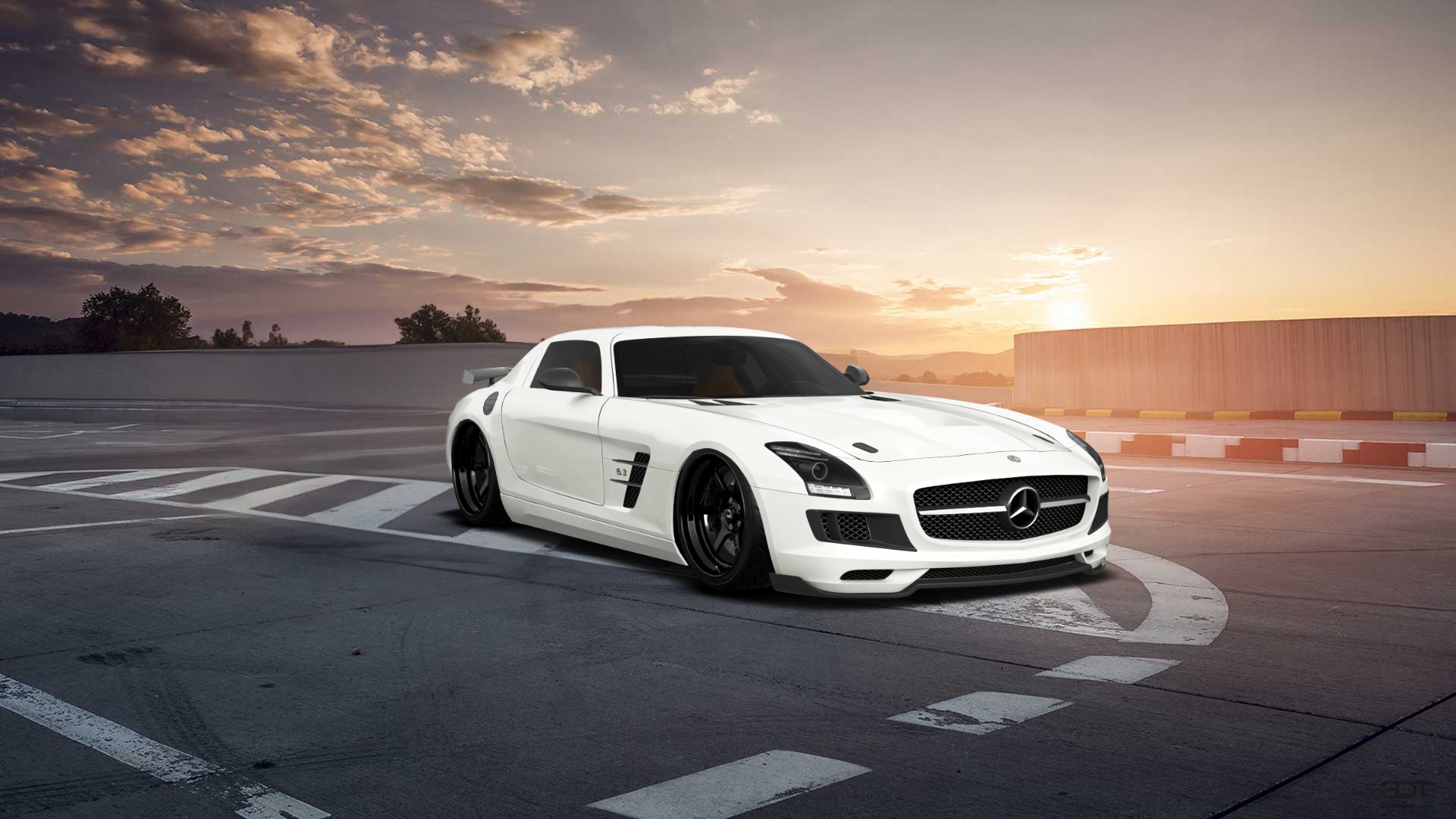 Mercedes SLS 2 Door Coupe 2011 tuning