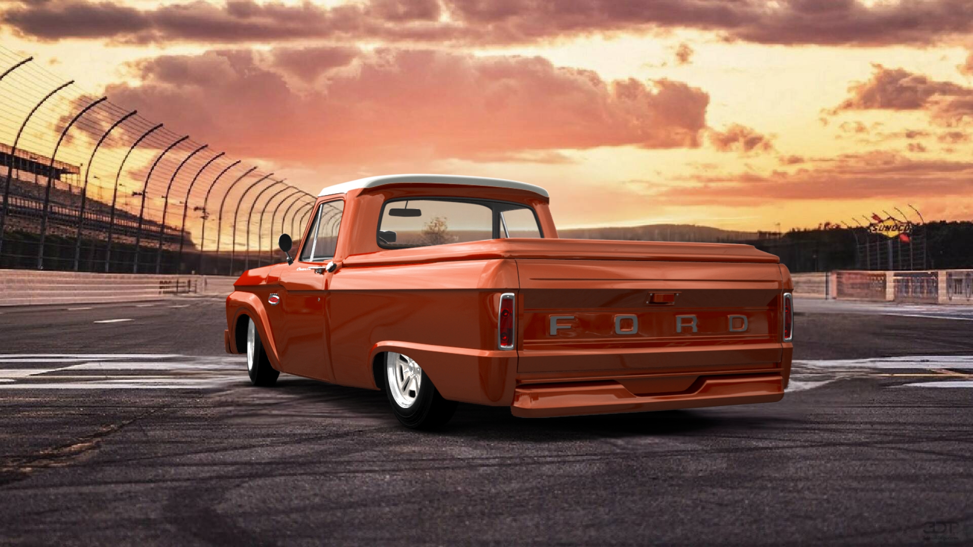 Ford F-100 Custom Cab 2 Door pickup truck 1966 Images