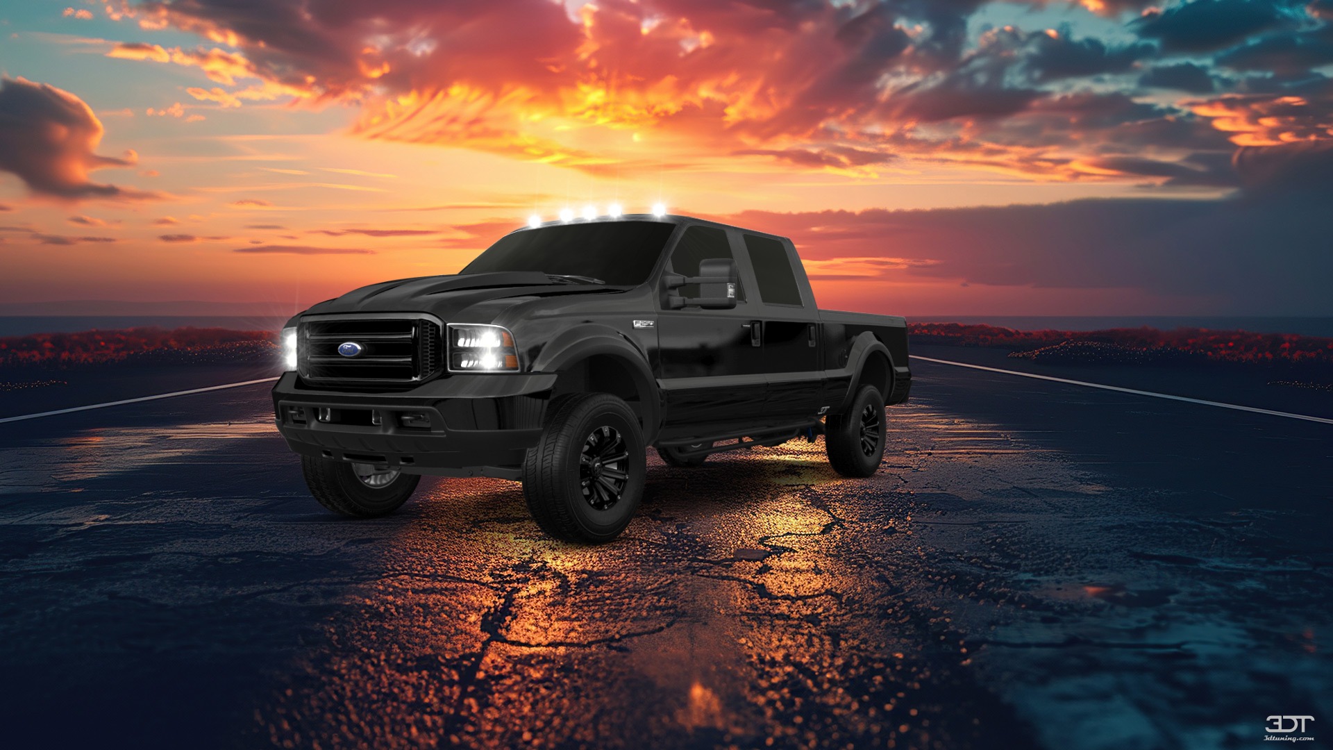 Ford F-250 Crew Cab 4 Door pickup truck 1999