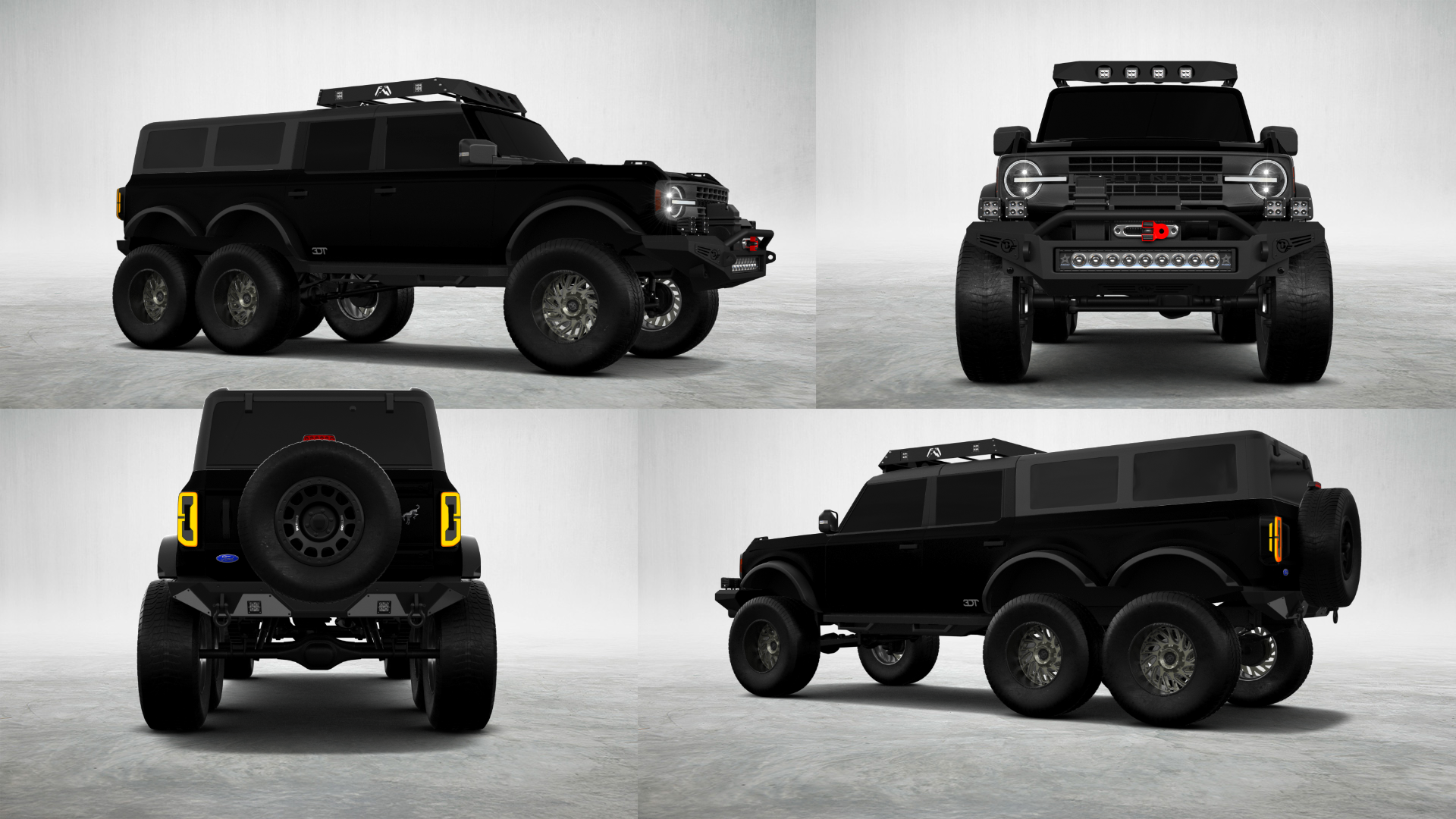 Ford Bronco 6X6 4 Door pickup truck 2021 tuning