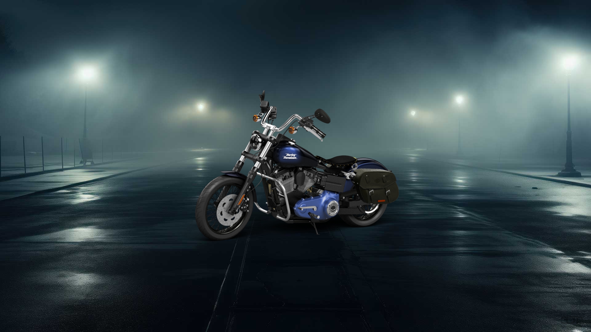 Harley-Davidson Dyna Street Bob Cruiser 2015