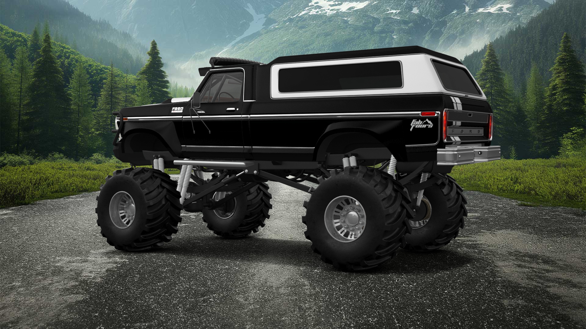 Ford F-350 Dually Regular Cab 2 Door pickup truck 1978 tuning