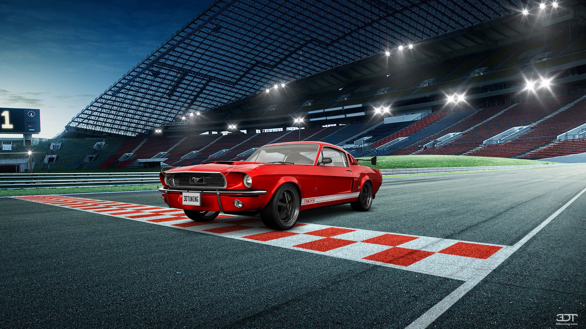 Tuning Mustang GT500 2 Door Coupe 1968