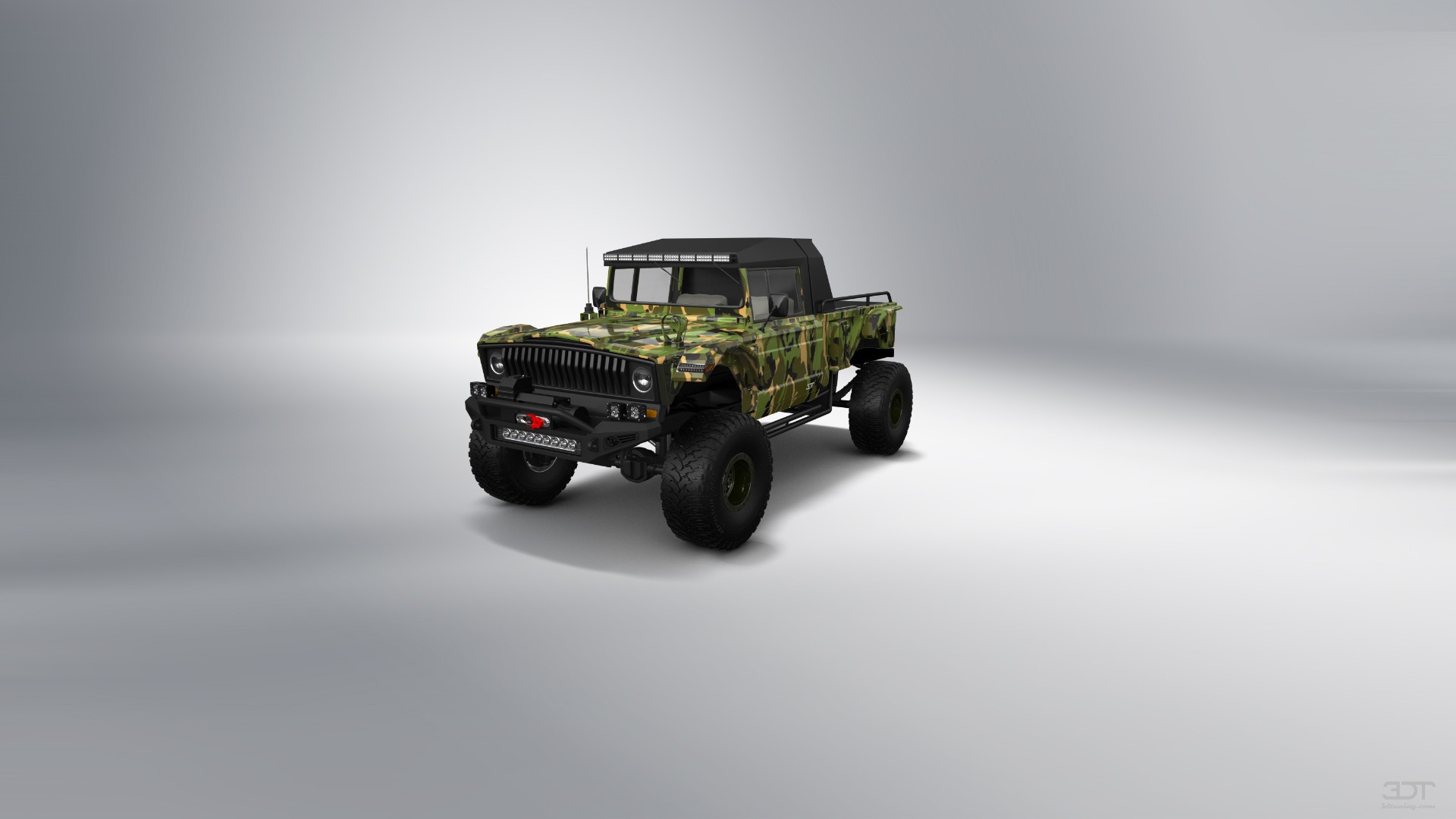 Jeep Kaiser M715 2 Door pickup truck 1968 tuning
