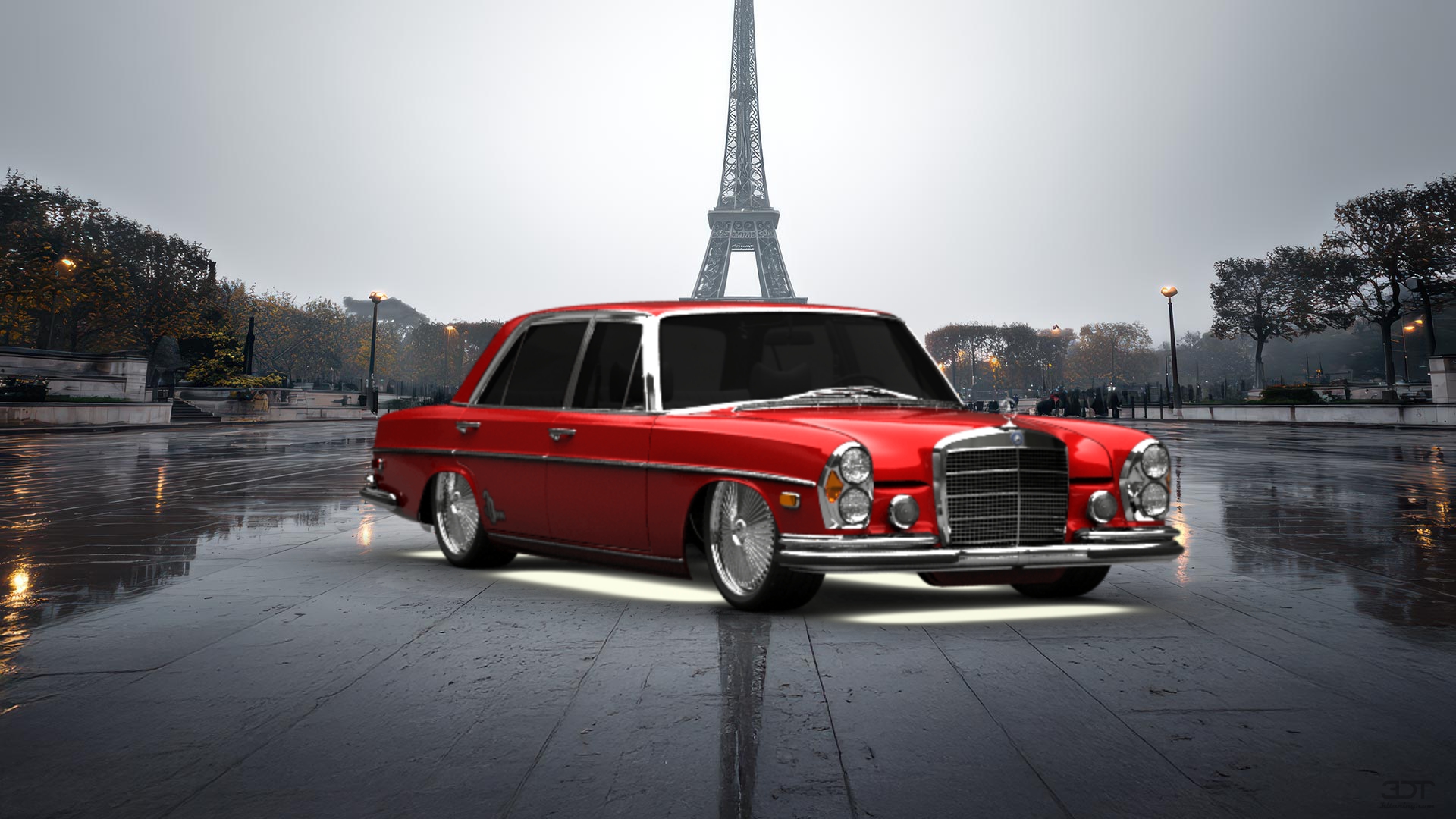 Mercedes 300 Sedan 1972 tuning