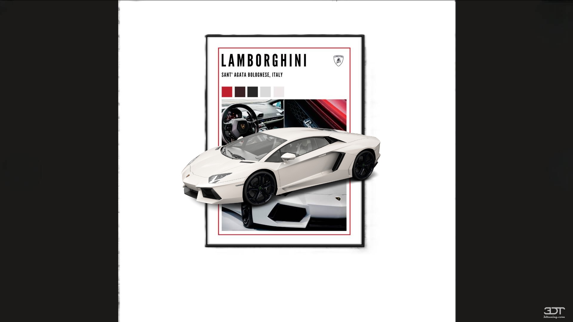 Lamborghini Aventador 2 Door Coupe 2012 tuning