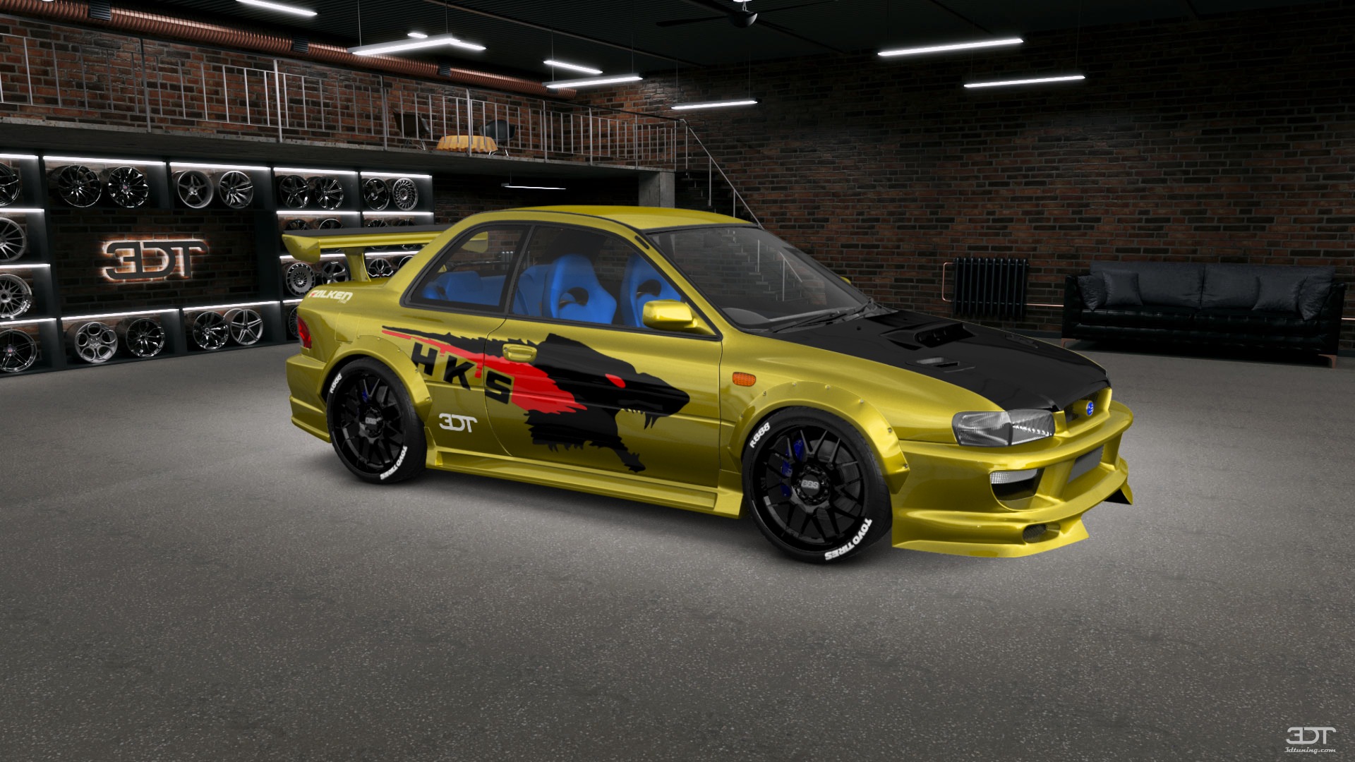 Subaru Impreza WRX STI 22B 2 Door Coupe 2000