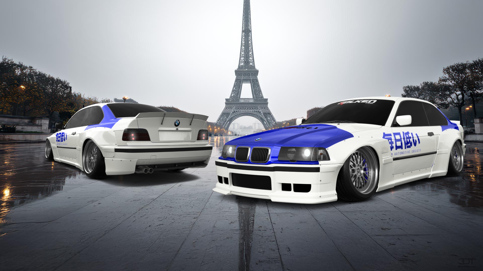 BMW 3 Series 2 Door Coupe 1993 tuning