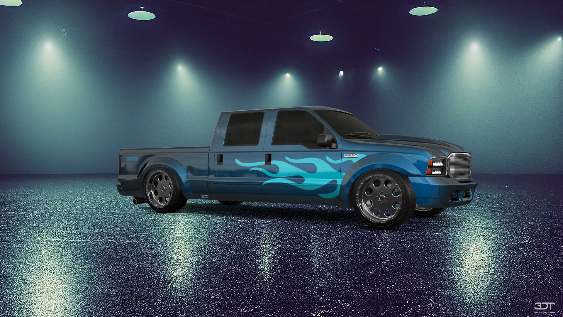 Ford F-250 Crew Cab 4 Door pickup truck 1999