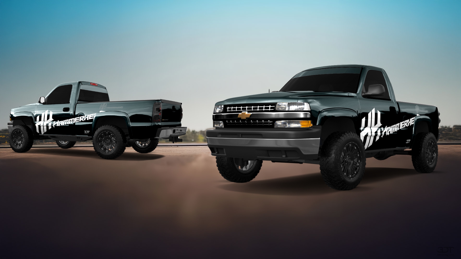 Chevrolet Silverado 1500 6.5 ft box 2 Door pickup truck 1999 tuning