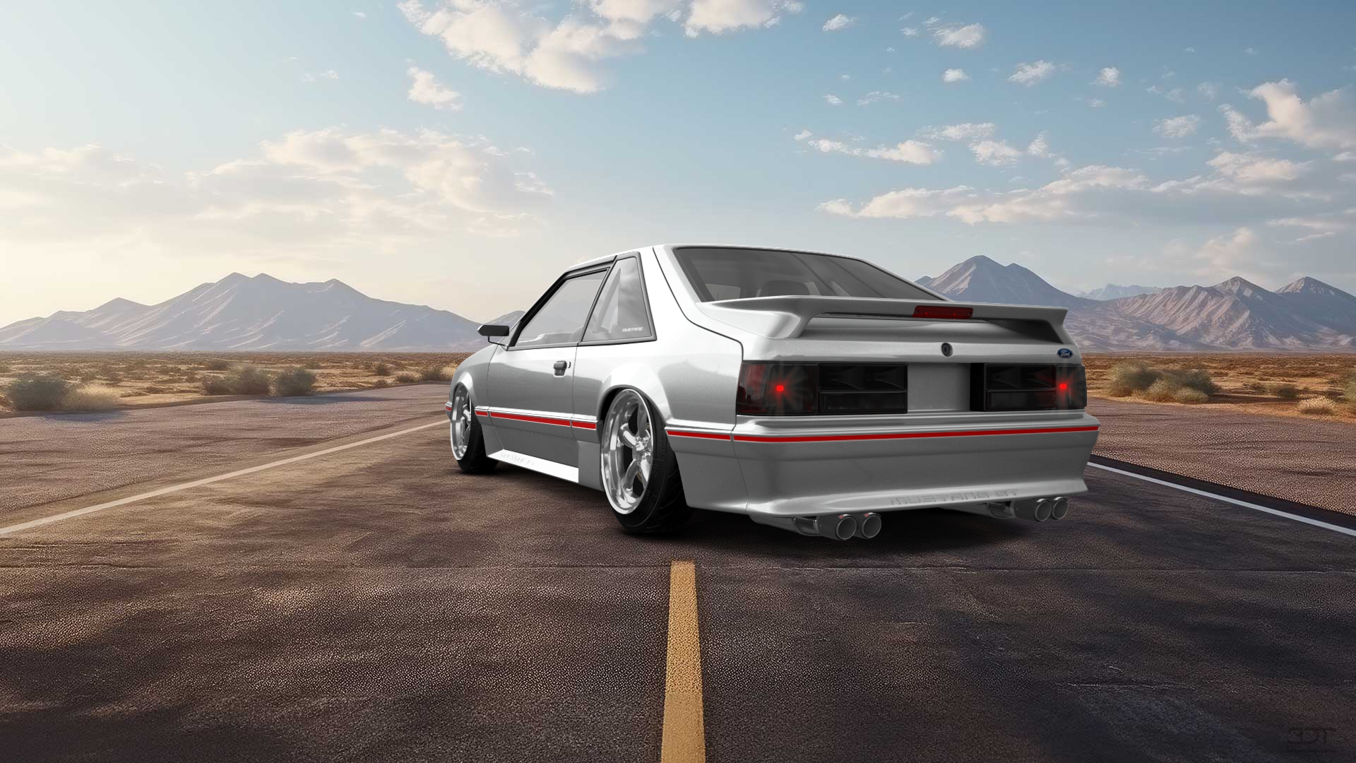 Ford Mustang 3 Door Hatchback 1988 tuning