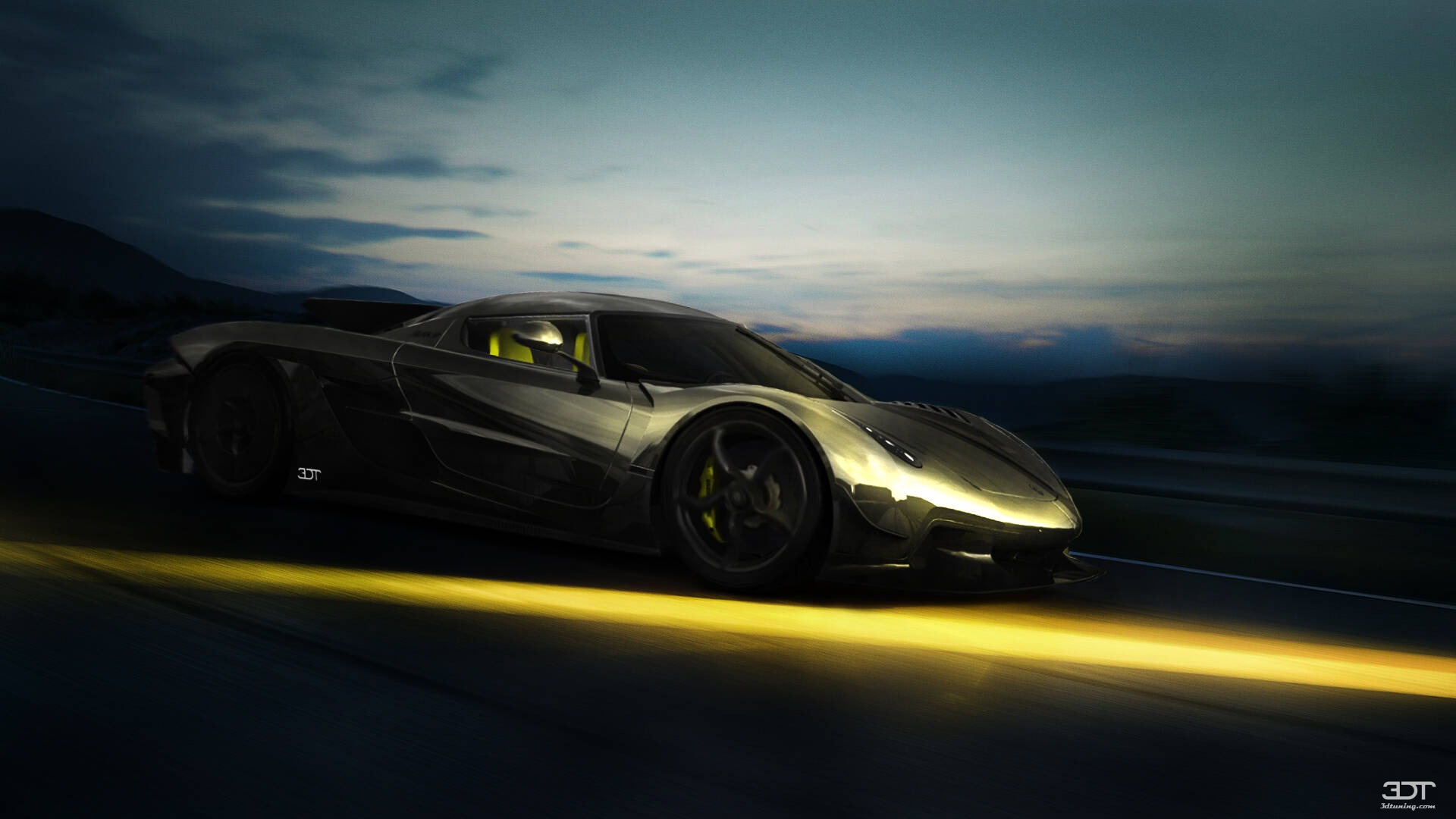 Koenigsegg Jesko 2 door targa top 2020