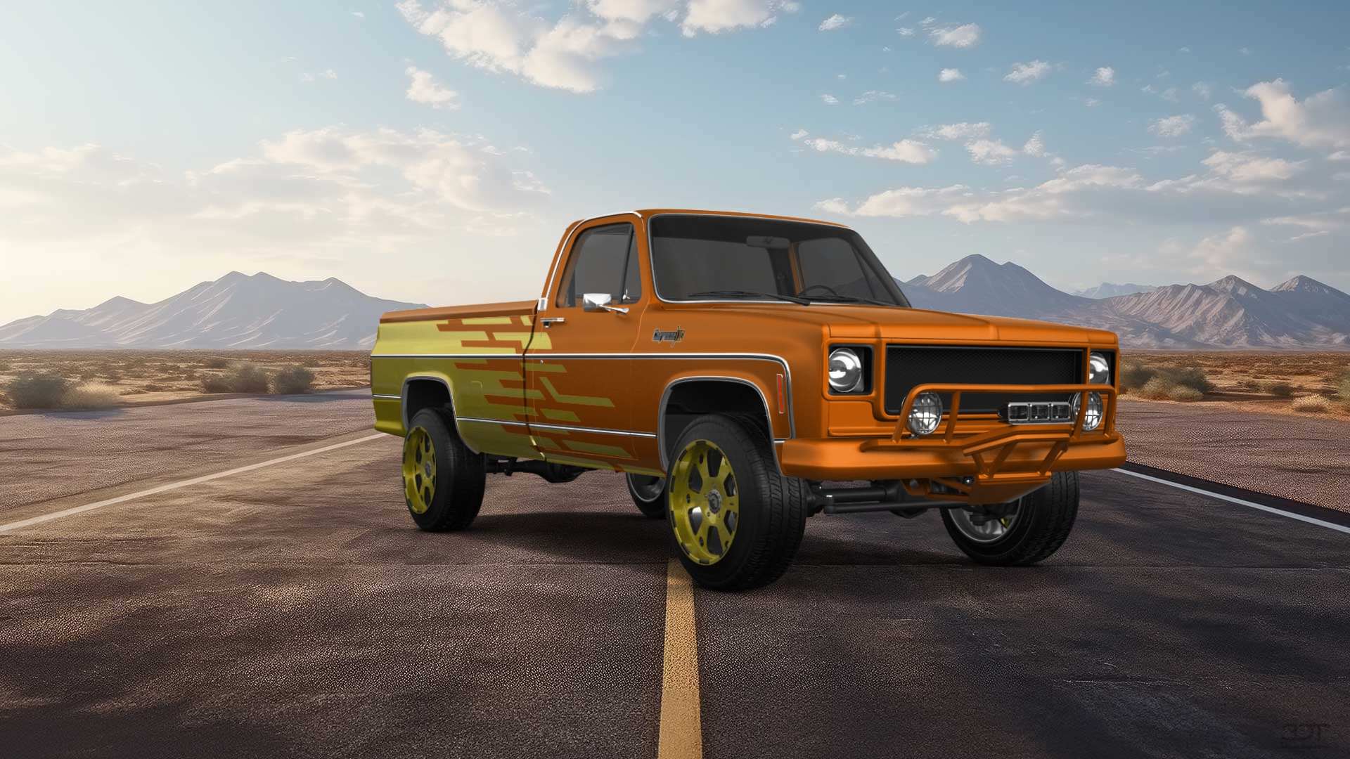 Chevrolet Silverado C-10 2 Door pickup truck 1973 tuning