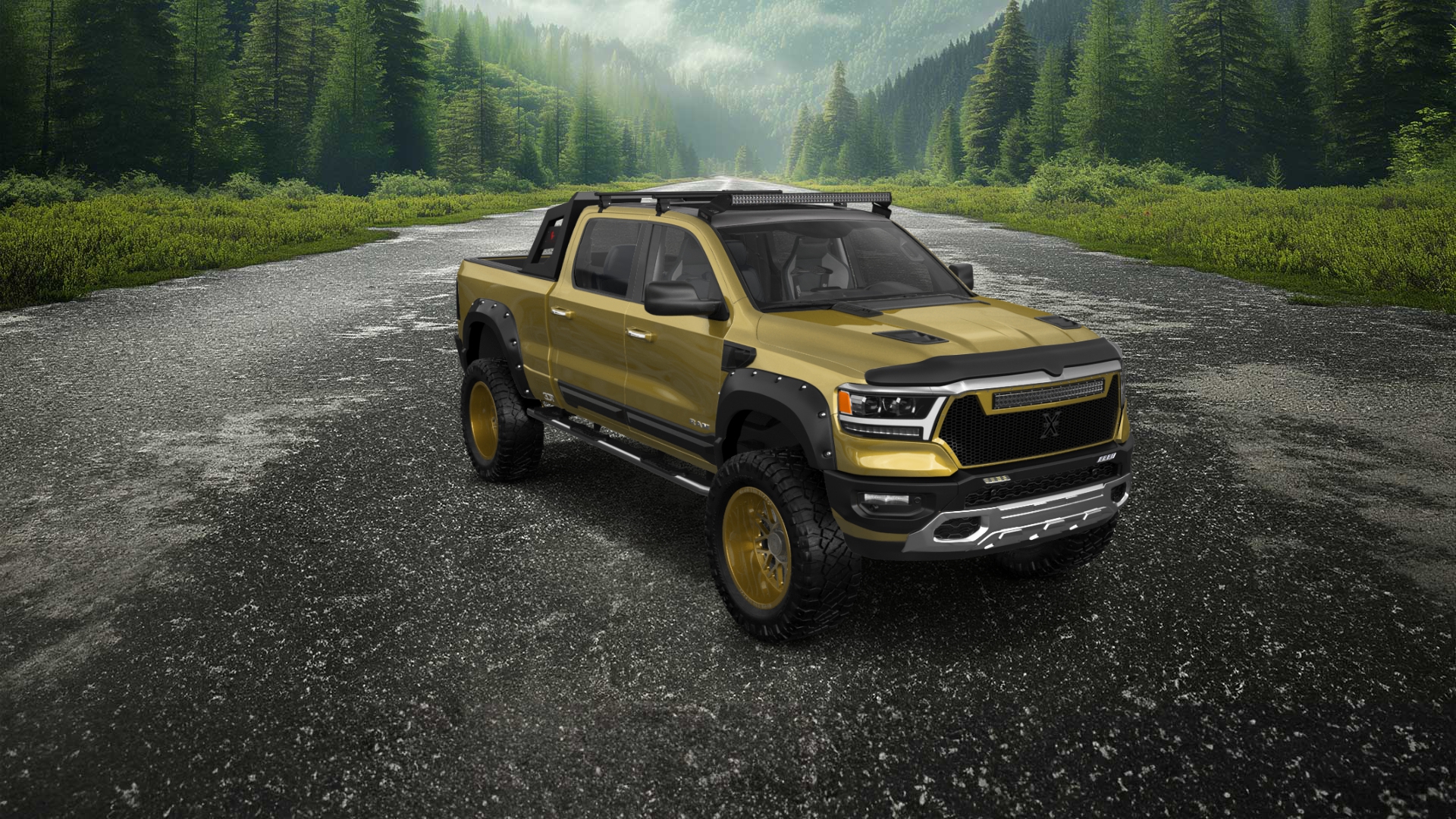 Dodge Ram 1500 Crew Cab 6.4' box 4 Door Truck 2020