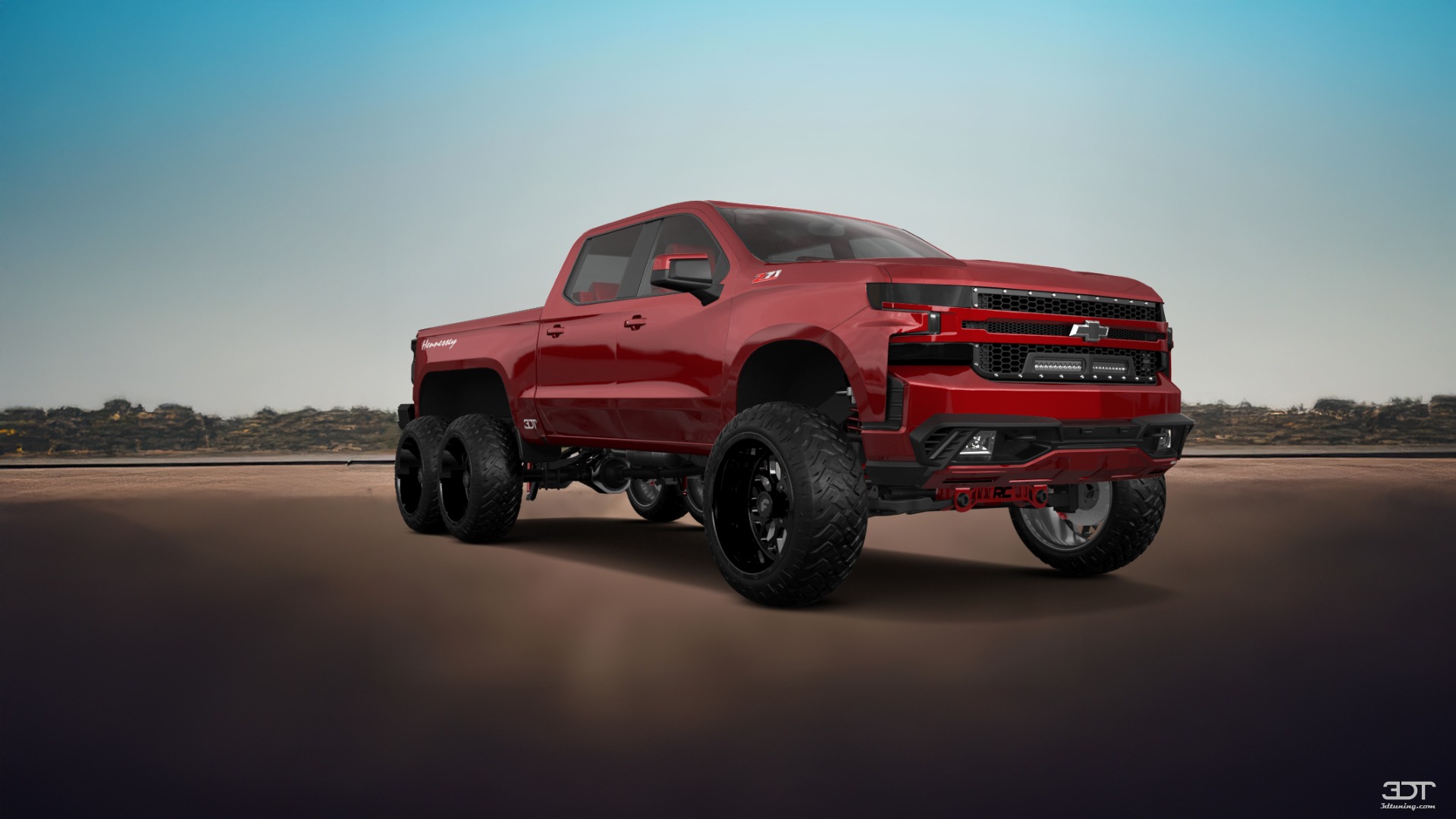 Chevrolet Silverado Hennessey Goliath 6X6 Truck 2020 tuning