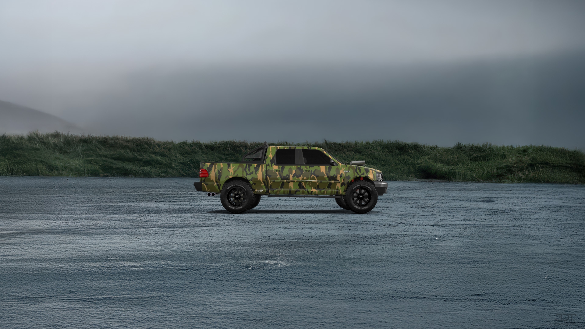 Ford F-150 SuperCrew 4 Door pickup truck 1997 tuning