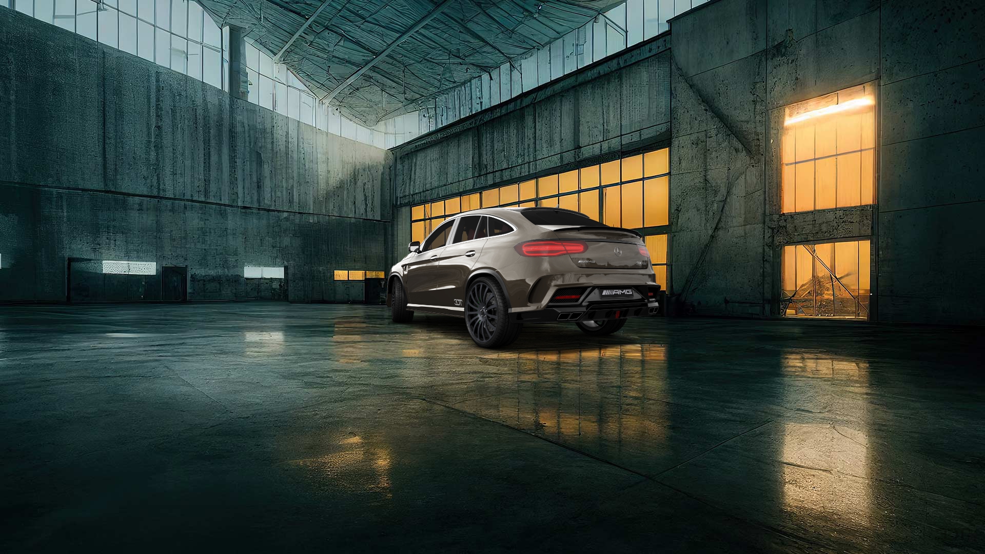 Mercedes GLE Coupe SUV 2016 tuning
