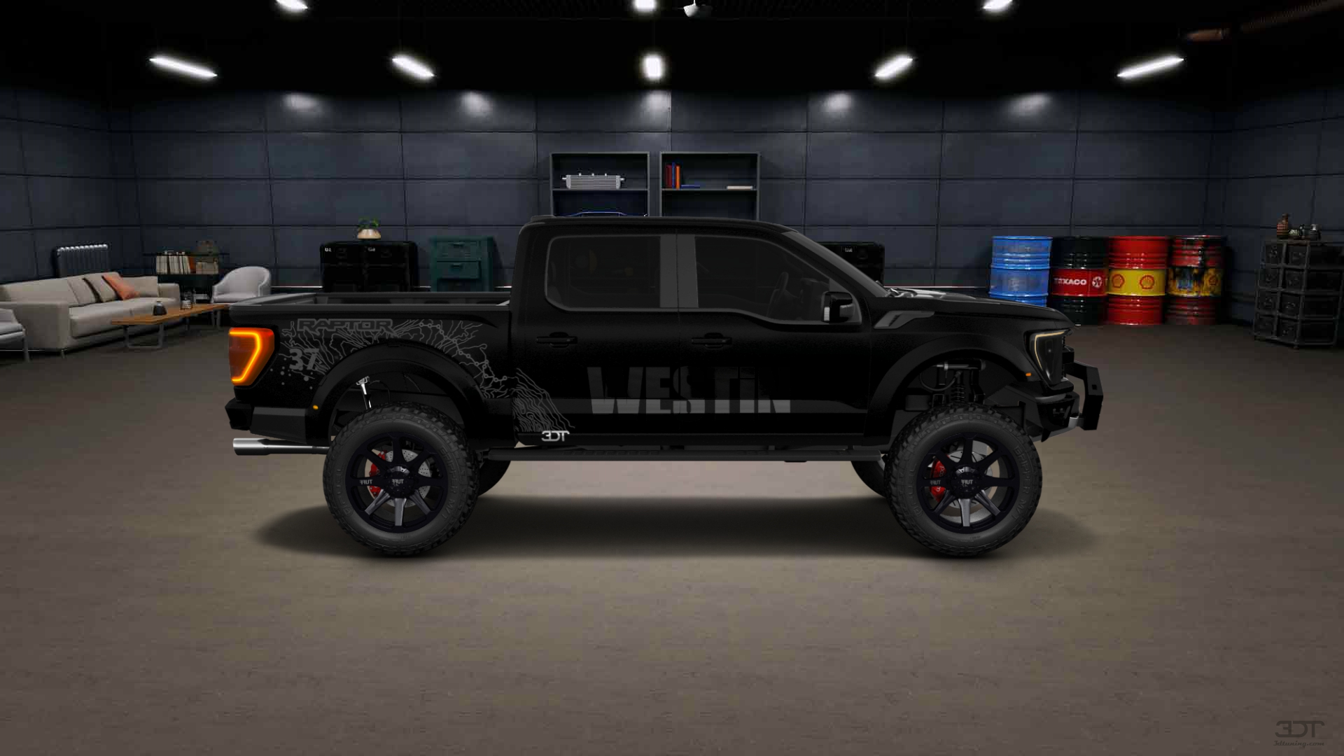 Ford F-150 Raptor 4 Door pickup truck 2021