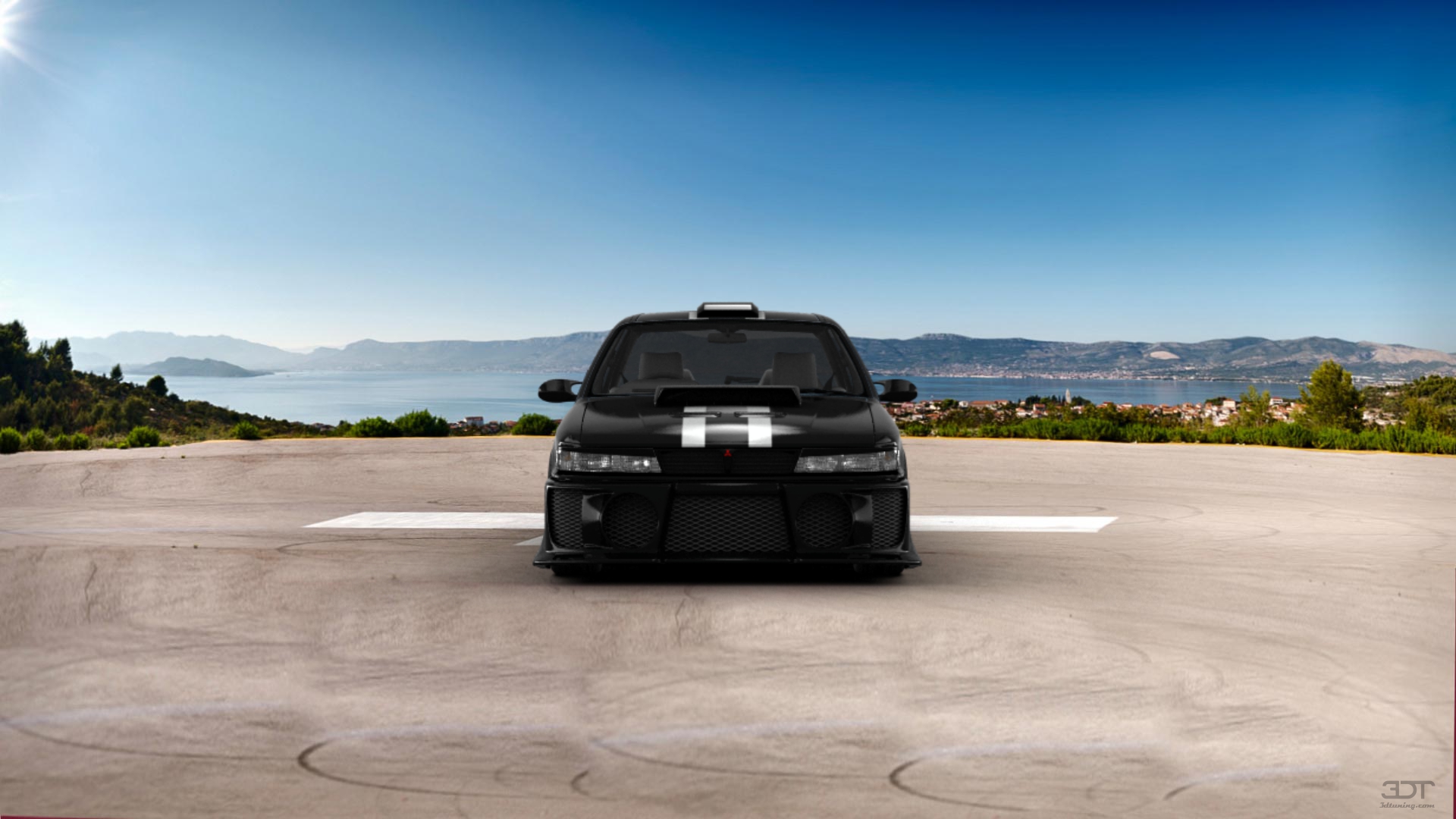 Mitsubishi Galant Sedan 1987 tuning