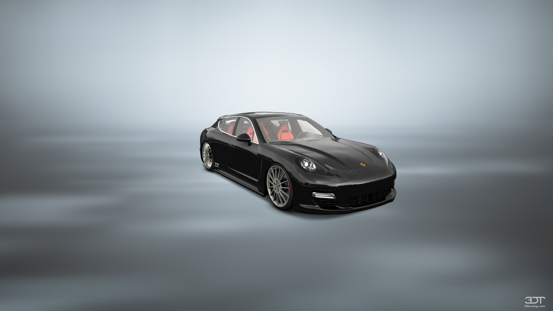 Porsche Panamera 4 door fastback saloon 2011