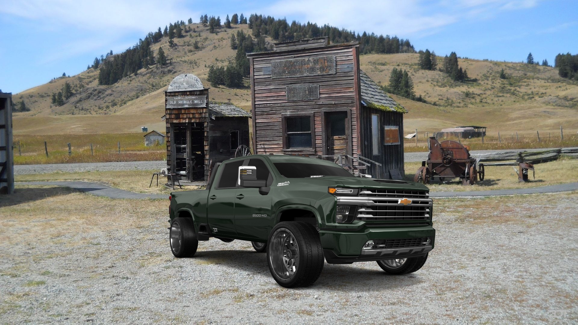 Chevrolet Silverado 2500 HD 4 Door pickup truck 2020 tuning